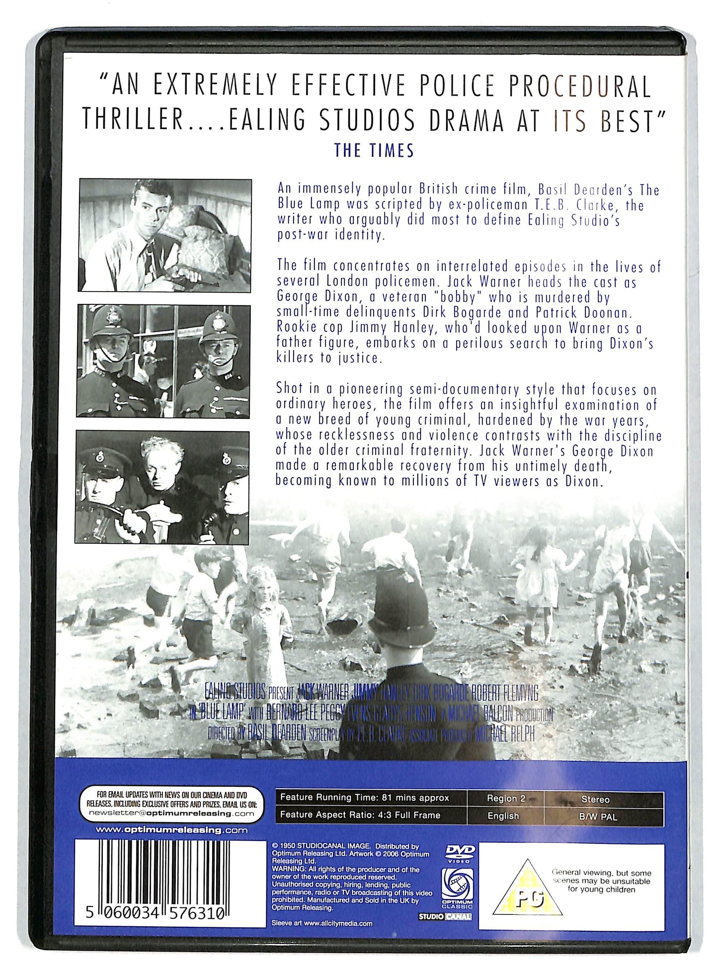 EBOND The Blue Lamp DVD D722307