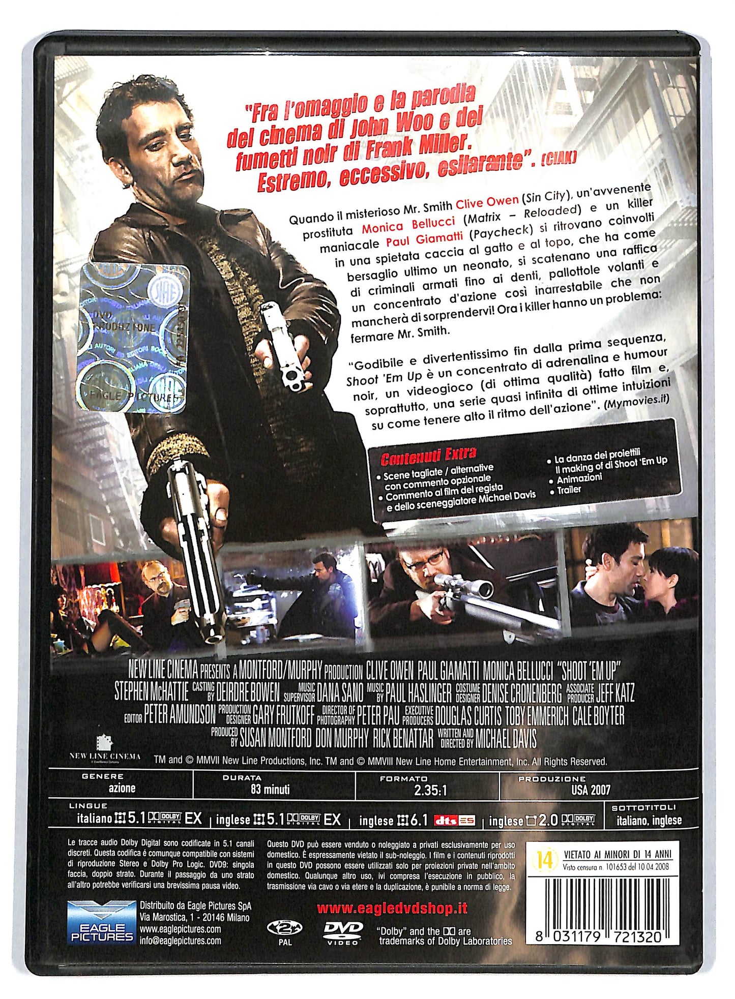 EBOND Shoot 'Em Up Spara O Muori DVD D722411