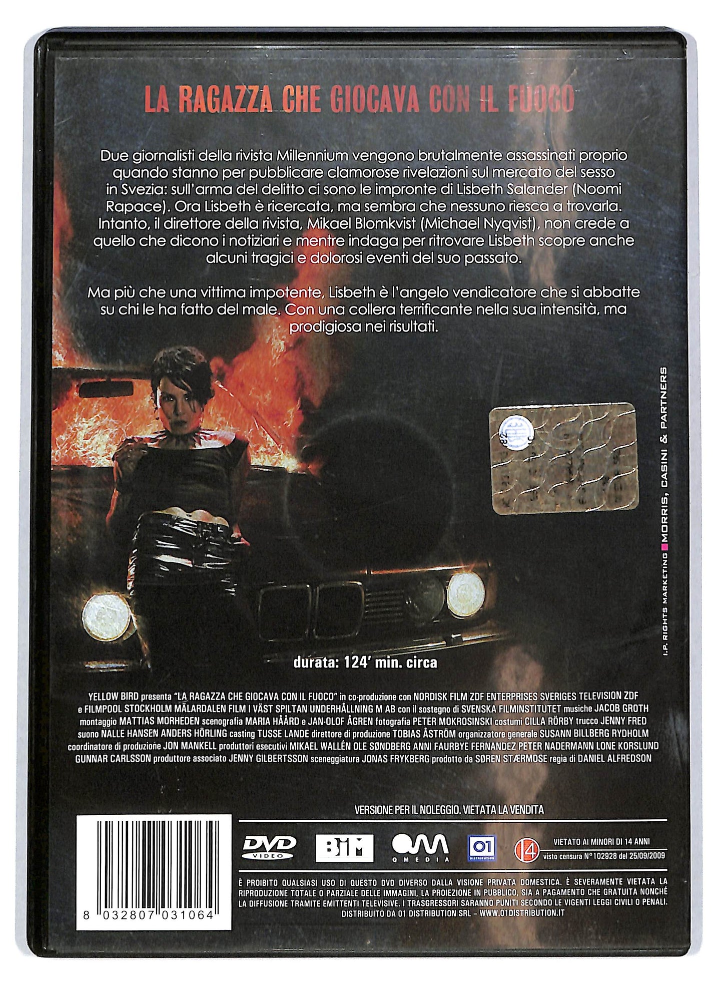 EBOND La ragazza che giocava con il fuoco NOLEGGIO DVD D722436