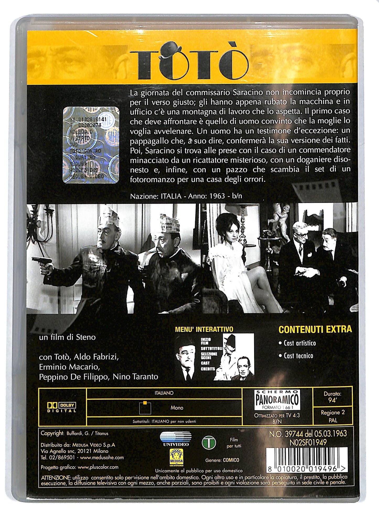 EBOND Toto - Toto contro i quattro DVD D722456