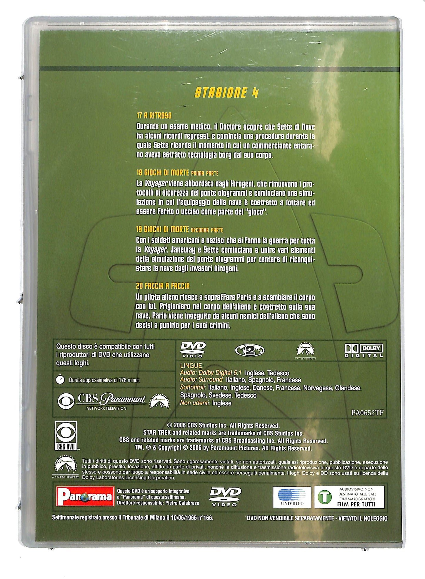 EBOND Star Trek: Voyager Stagione 5 Volume 5 EDITORIALE DVD D722510