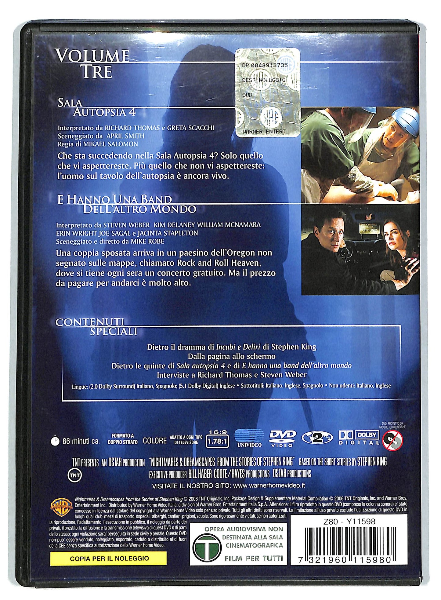EBOND Incubi e deliri volume 3 NOLEGGIO DVD D722749