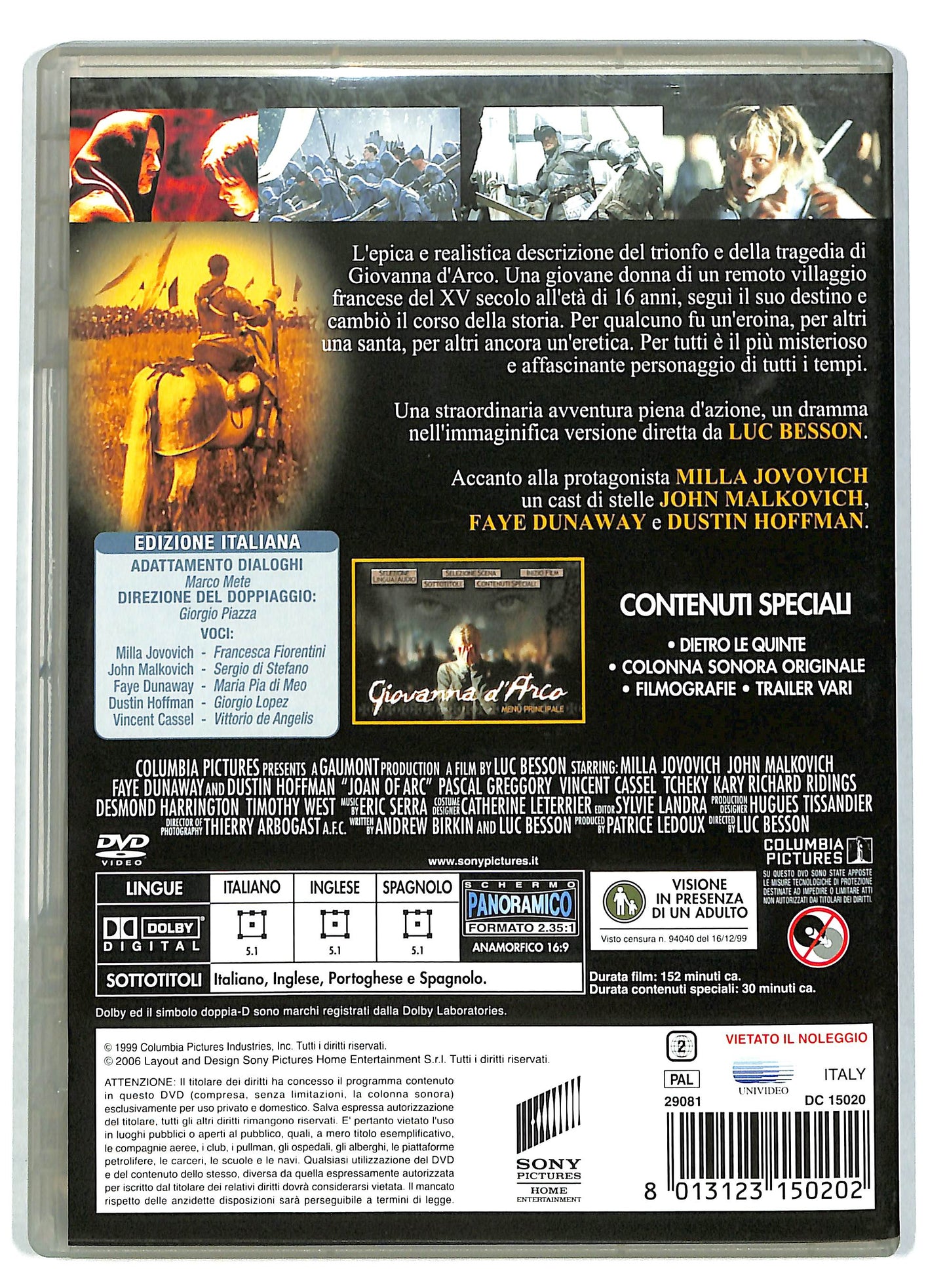 EBOND Giovanna D'arco DVD D722754