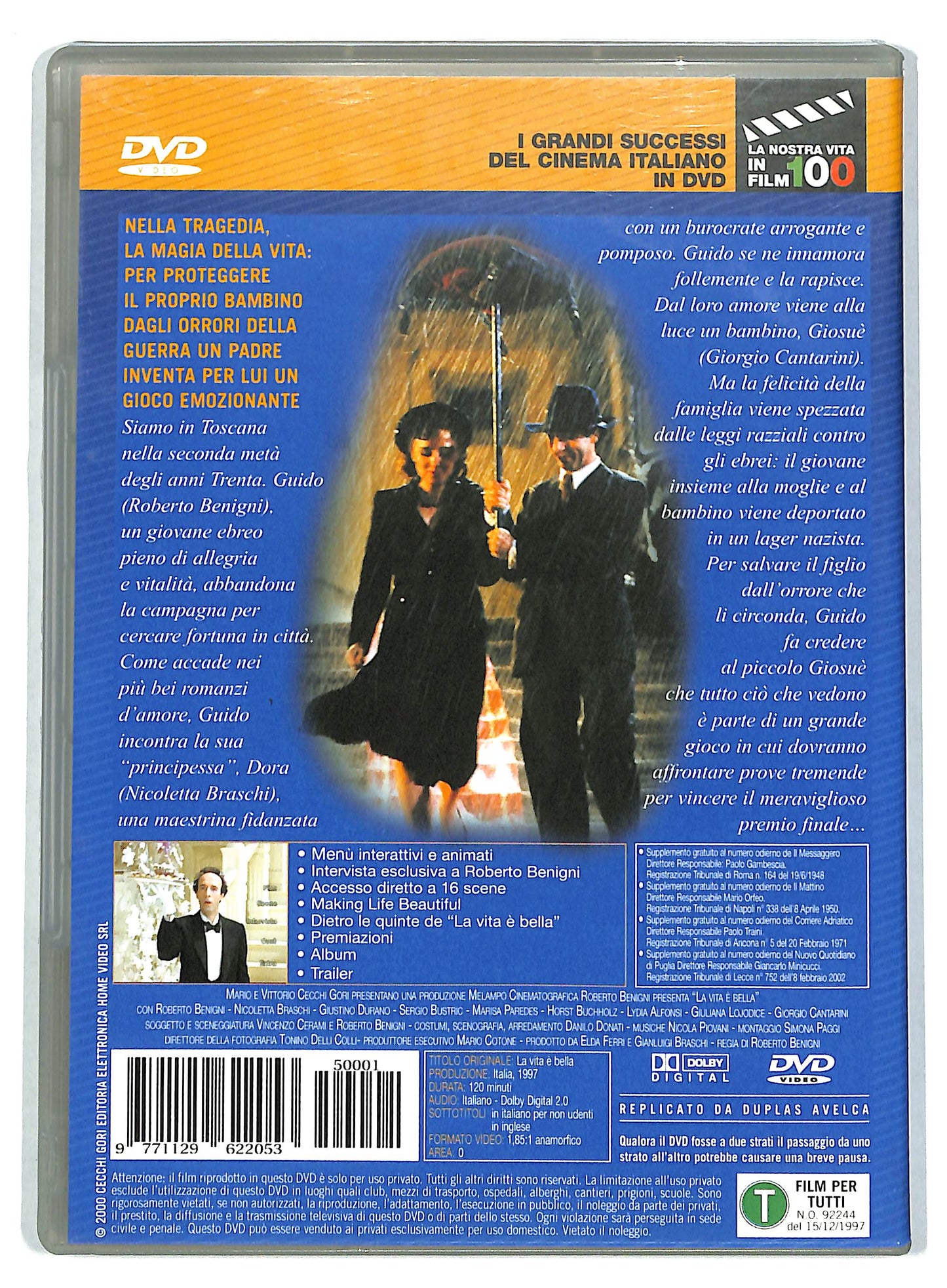 EBOND La Vita e Bella EDITORIALE DVD D722821