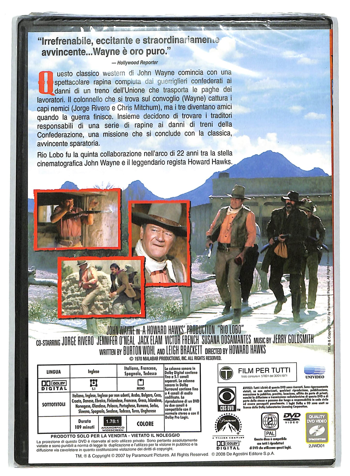 EBOND Rio Lobo EDITORIALE DVD D722901
