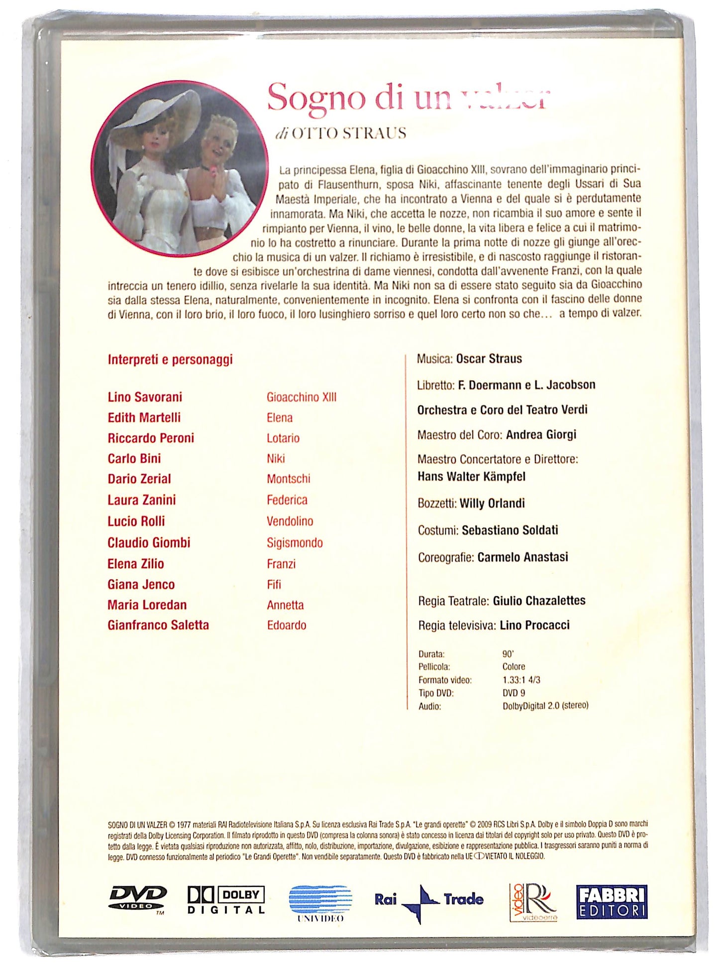 EBOND le grandi operette - sogno di un valzer EDITORIALE DVD D723029