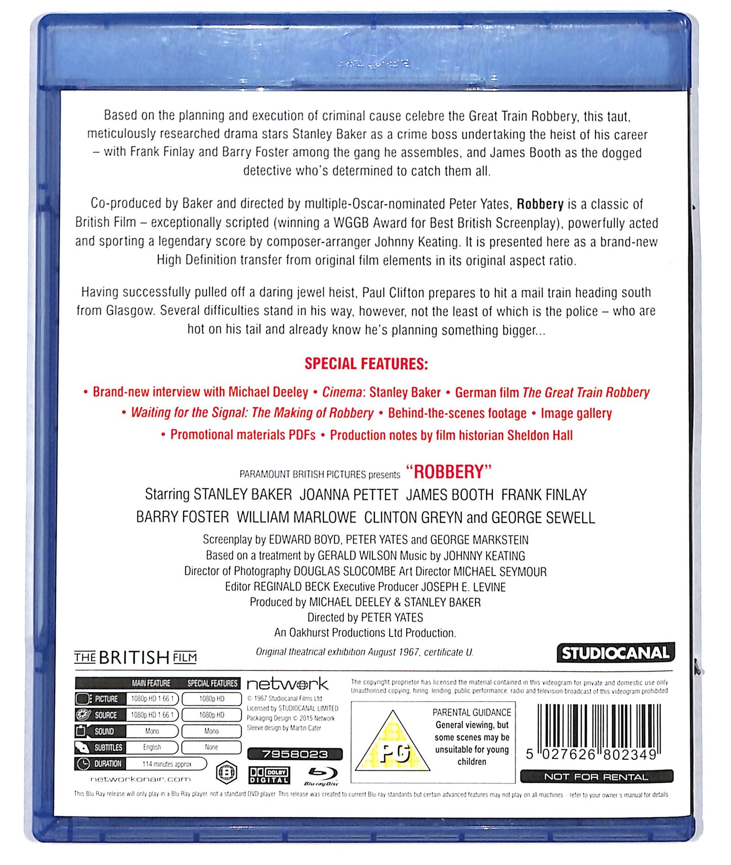 EBOND Robbery - Edizione UK BLURAY BLURAY D723656
