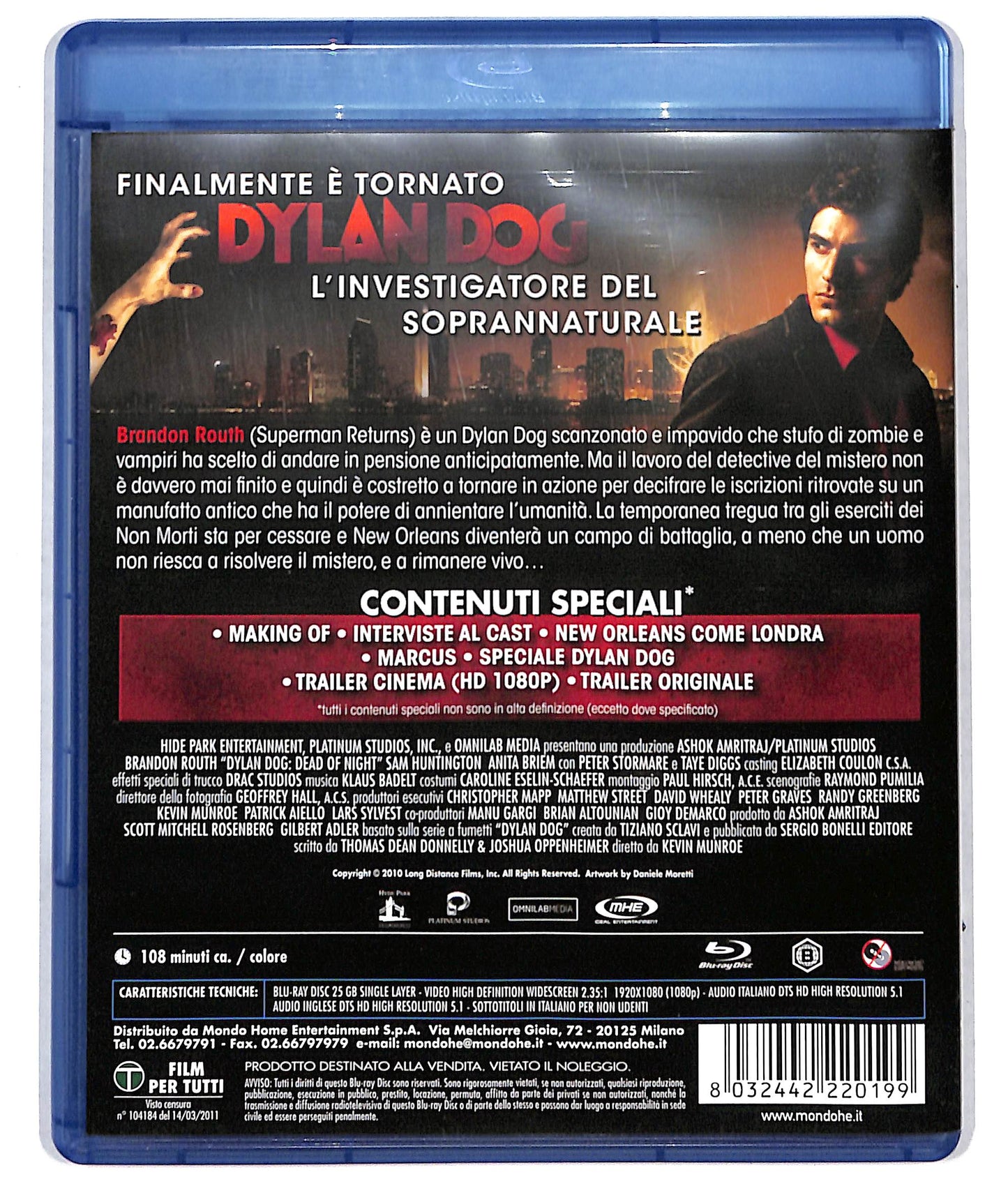 EBOND Dylan Dog - Il film BLURAY D723914
