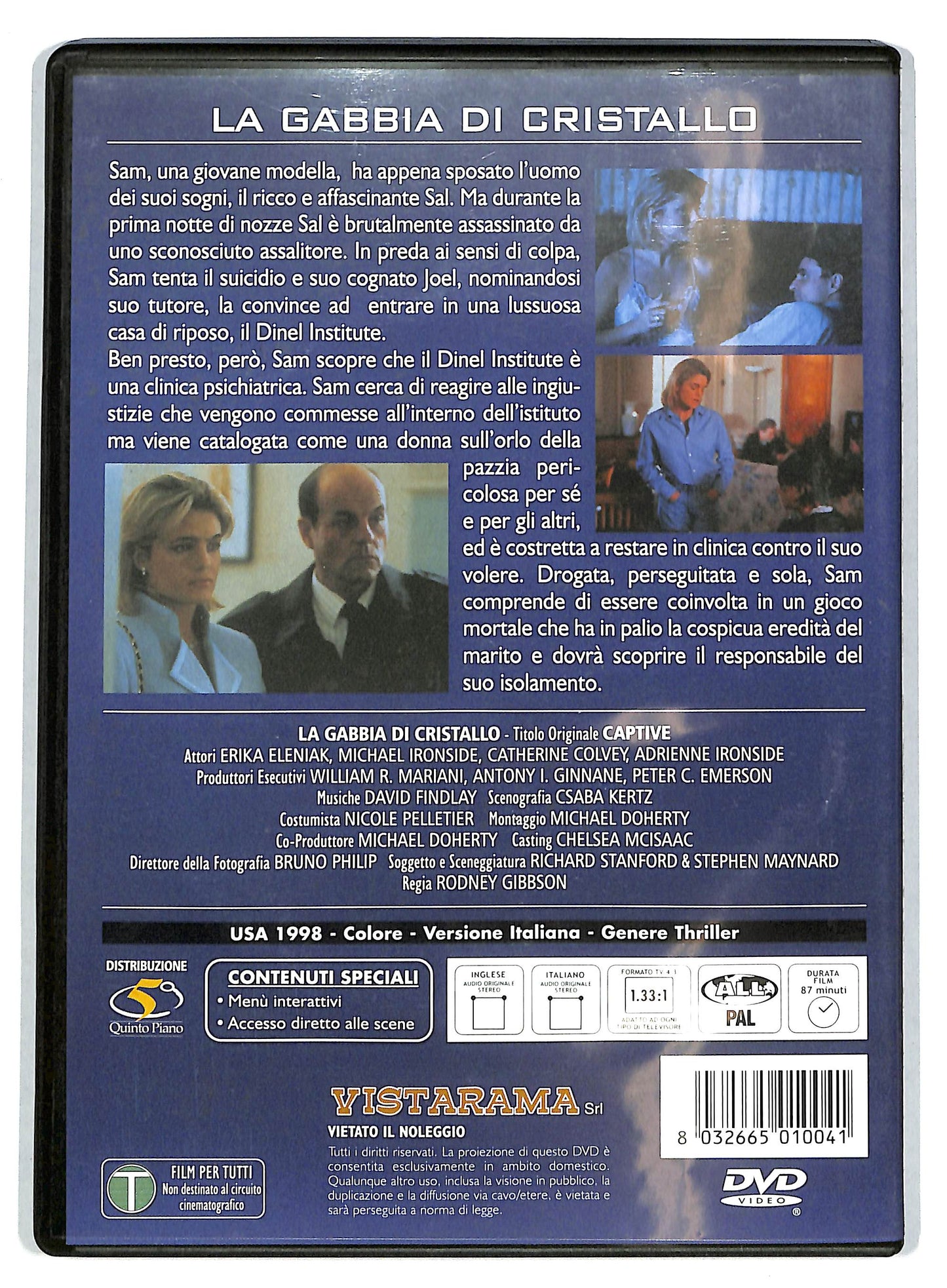 EBOND La gabbia di cristallo DVD D724039