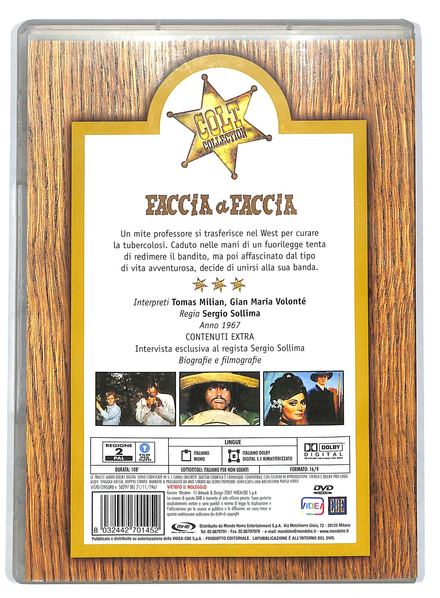EBOND Faccia a faccia DVD D724108