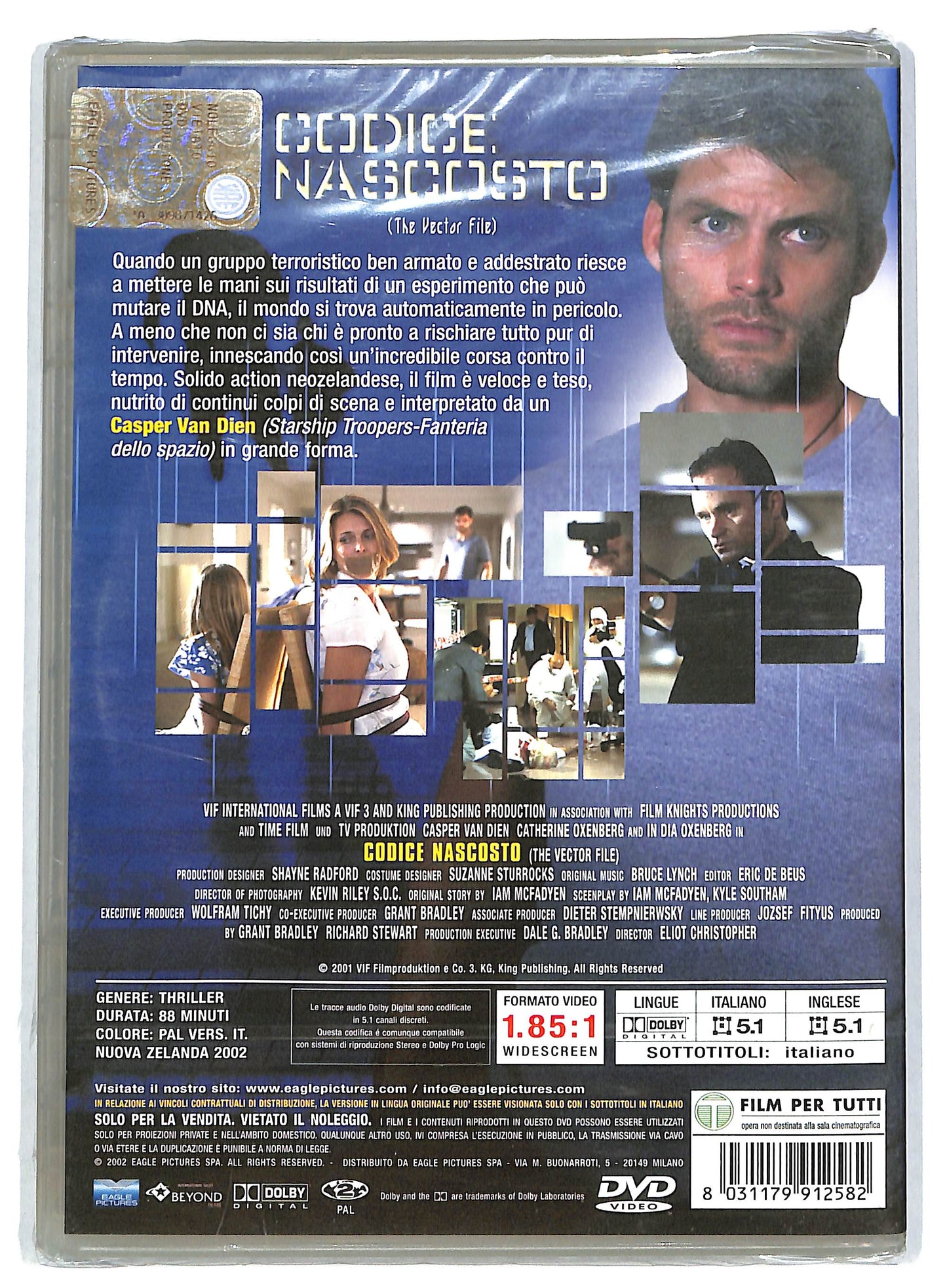 EBOND Codice nascosto DVD D724129