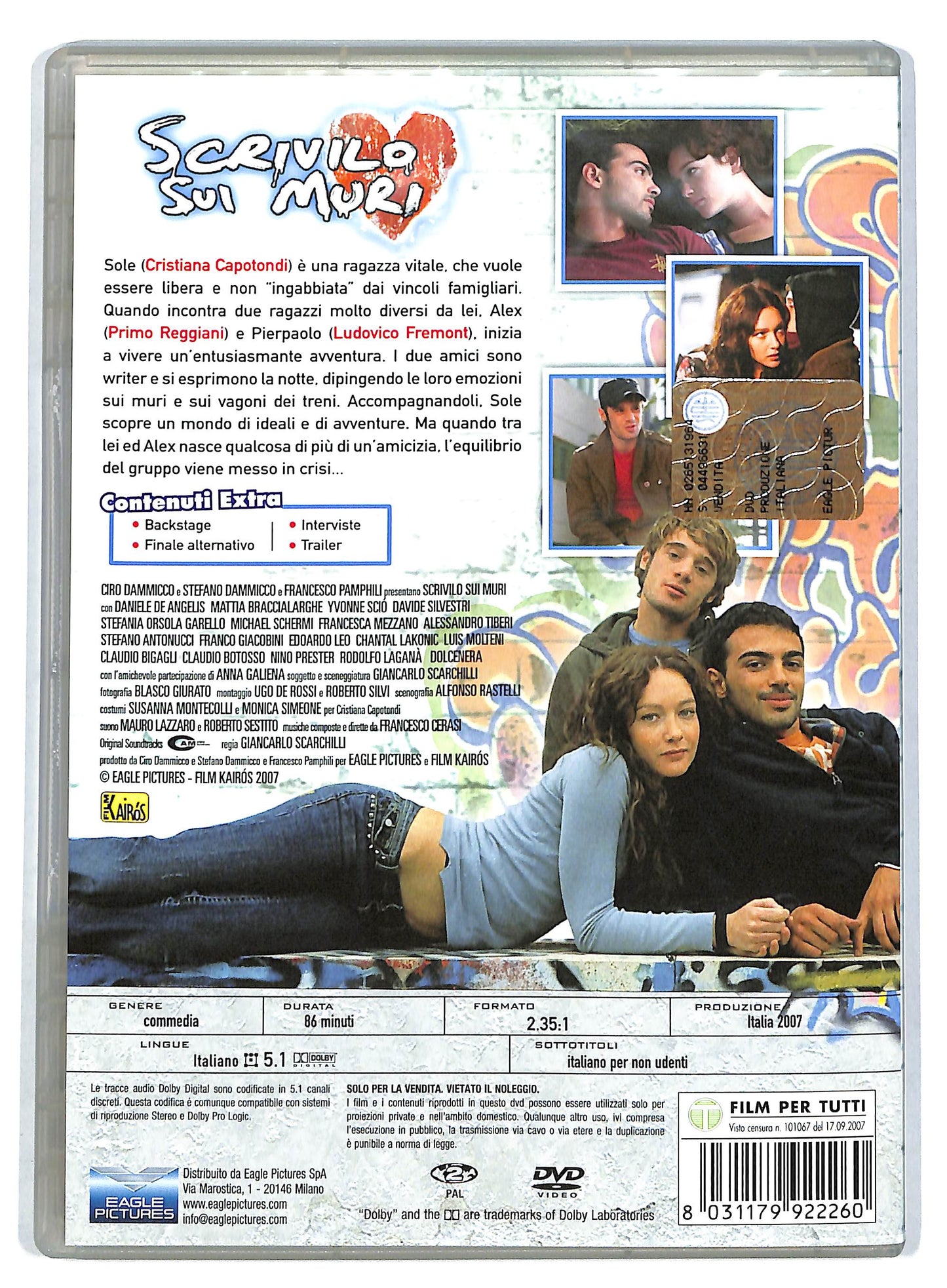 EBOND Scrivilo sui muri DVD D724140