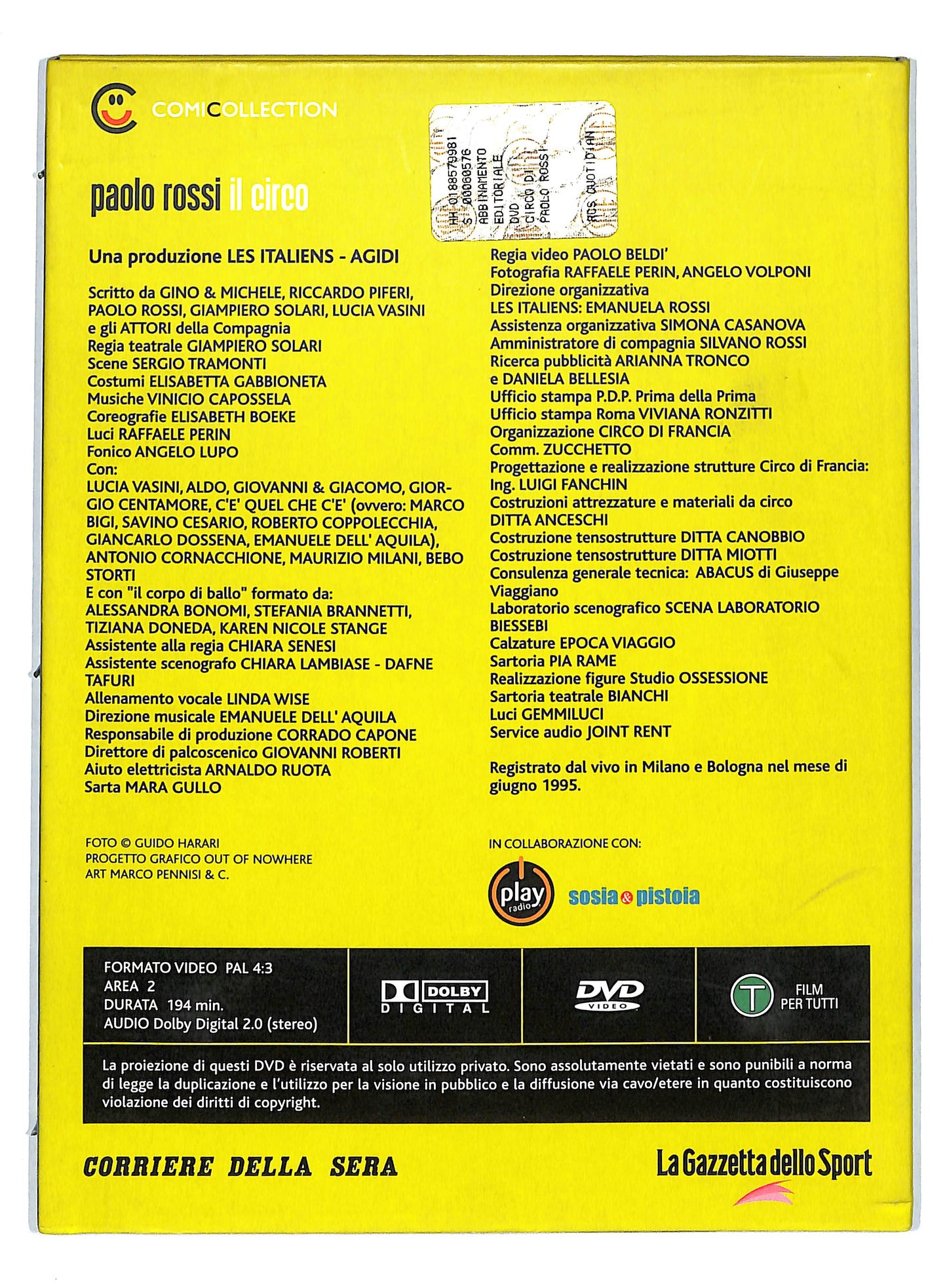 EBOND Comicollection Paolo Rossi vol.7 EDITORIALE DVD D724304
