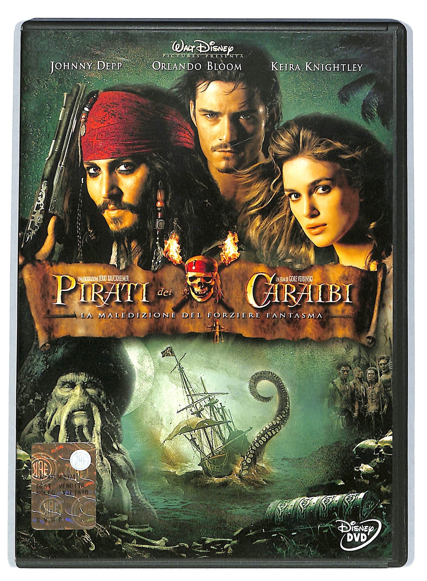 EBOND pirati dei caraibi - la maledizione del forziere fantasma DVD D724351