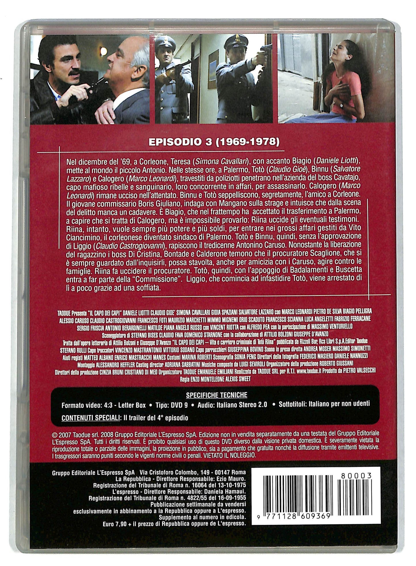 EBOND il capo dei capi episodio 3 EDITORIALE DVD D724513