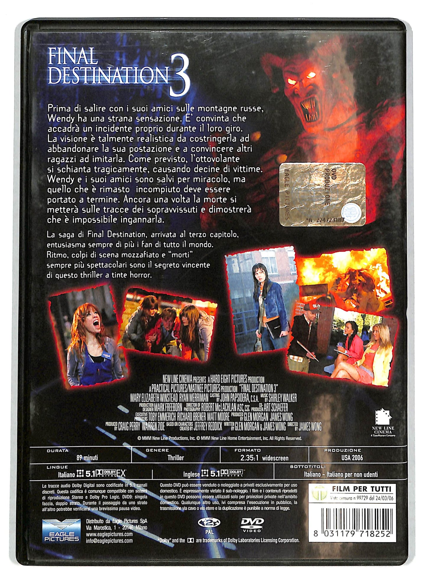 EBOND finald destination 3 DVD D724544