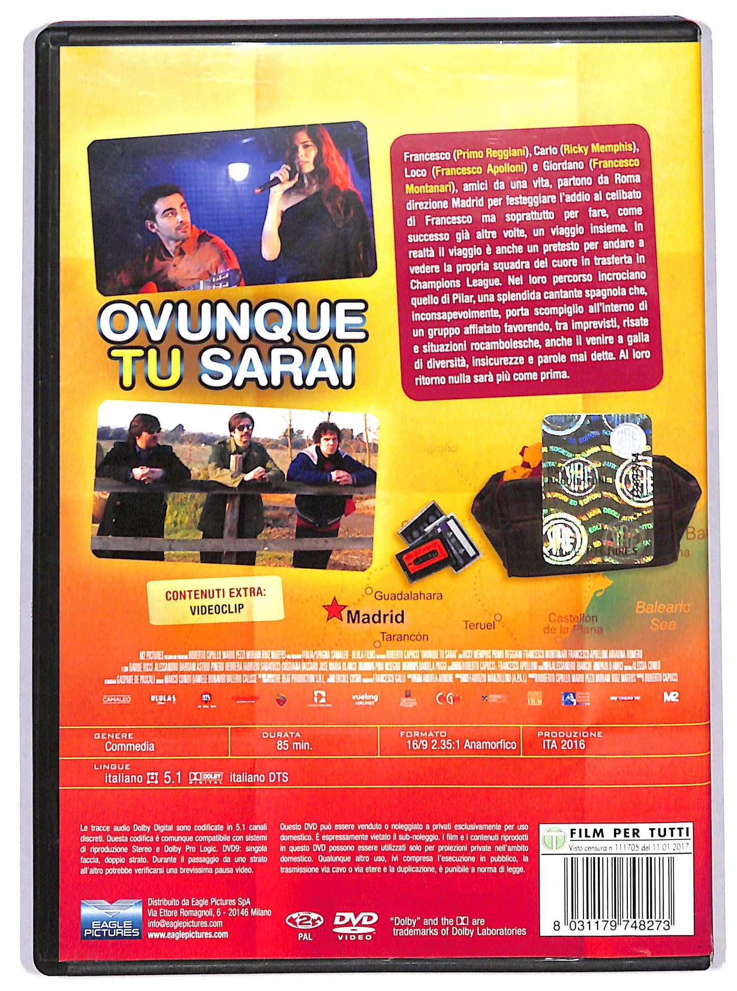 EBOND Ovunque tu sarai DVD D724723