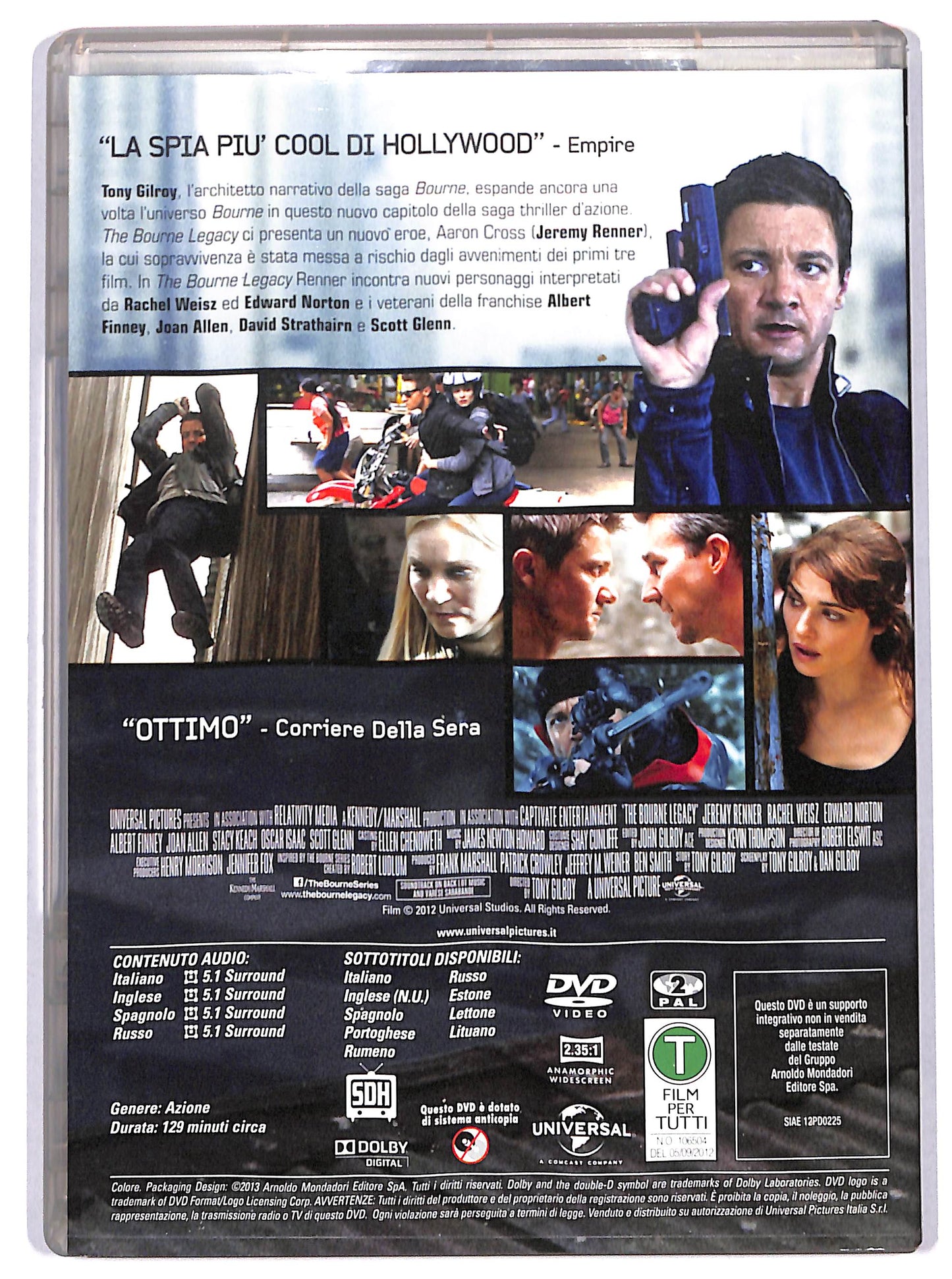EBOND The Bourne Legacy EDITORIALE DVD D724738