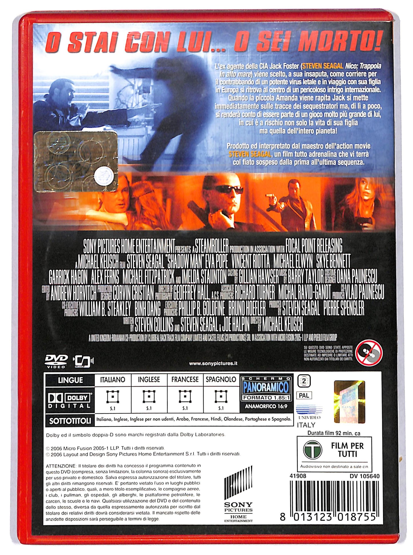 EBOND Shadow Man - Il triangolo del terrore NOLEGGIO DVD D724847