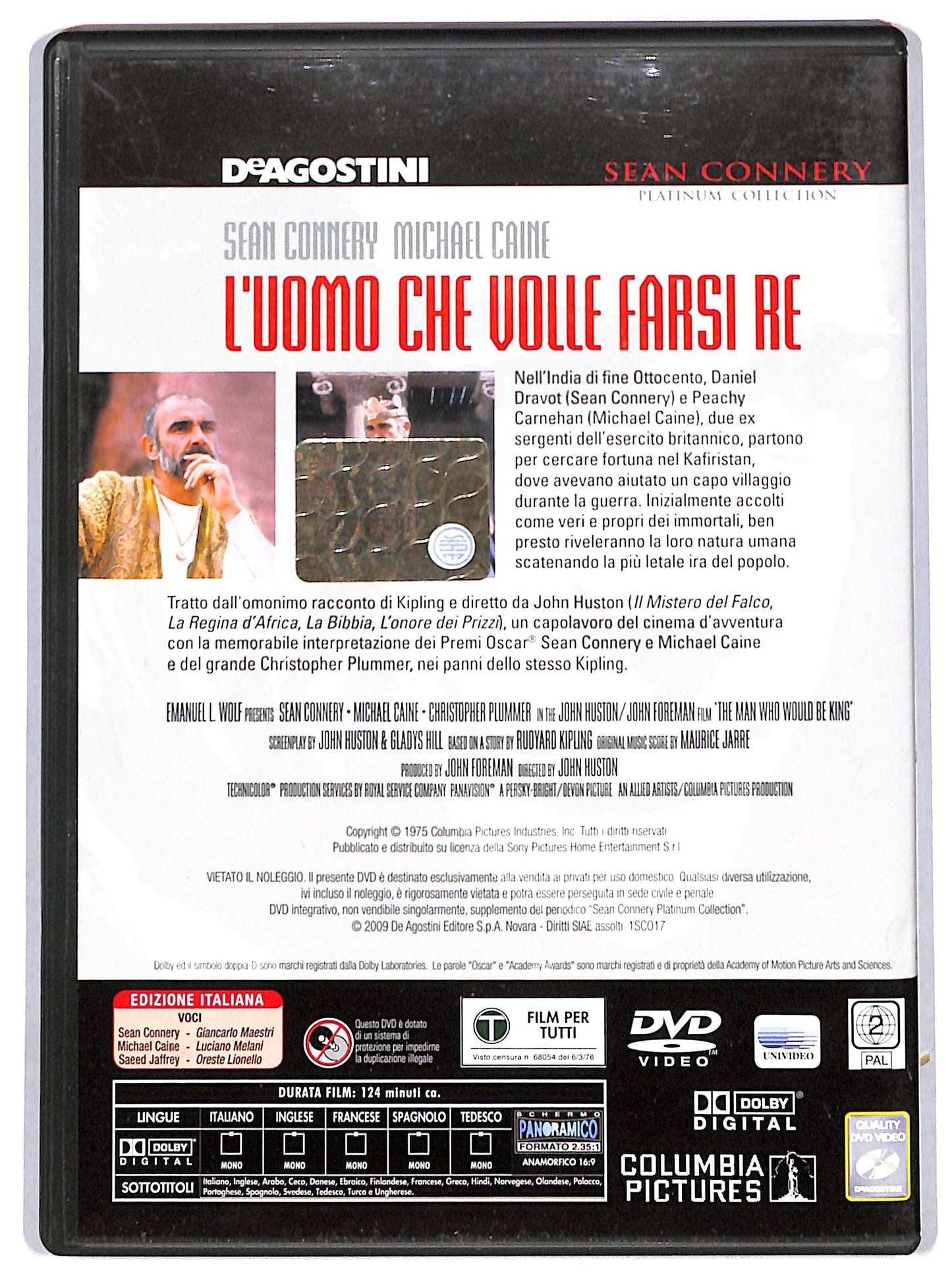 EBOND L'uomo che volle farsi re EDITORIALE DVD D724855