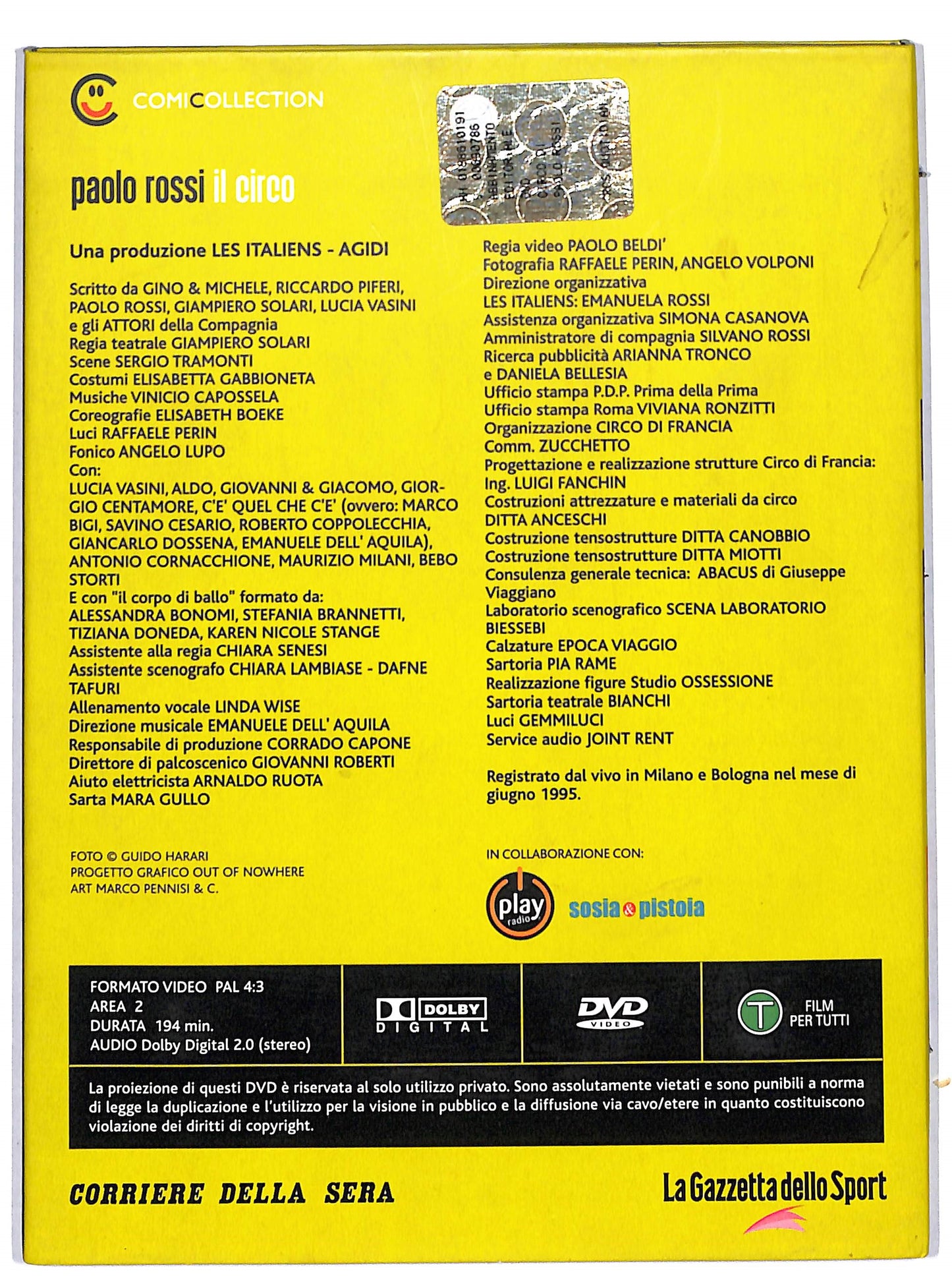 EBOND Comicollection Paolo Rossi vol.7 EDITORIALE DVD D724862