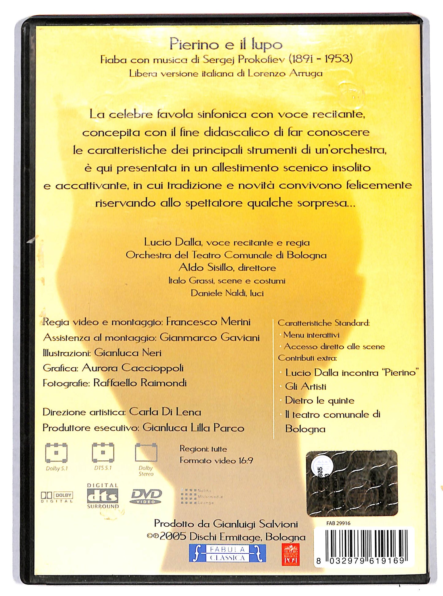 EBOND Pierino e il lupo DVD D725143
