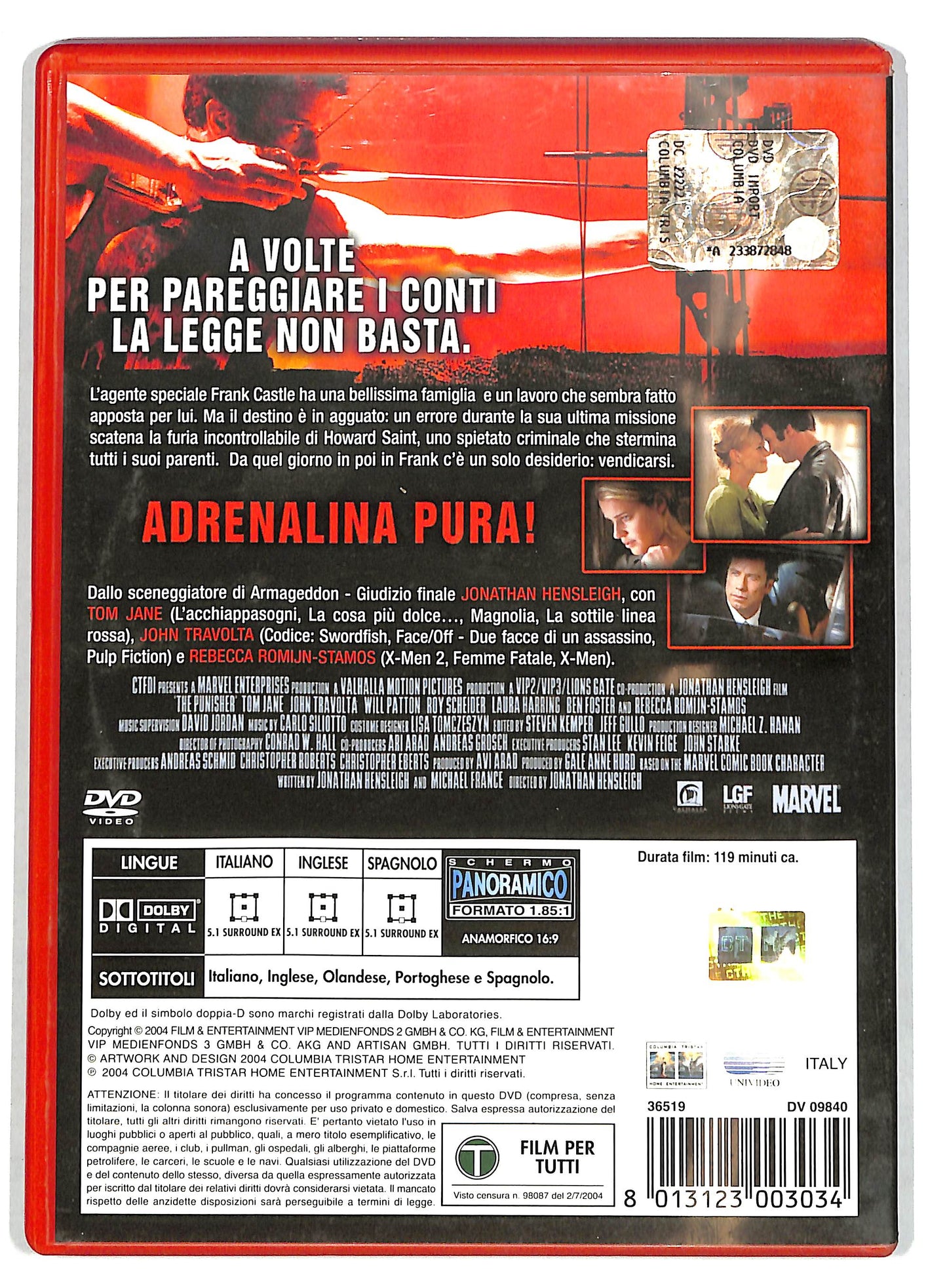 EBOND The Punisher DVD D725201