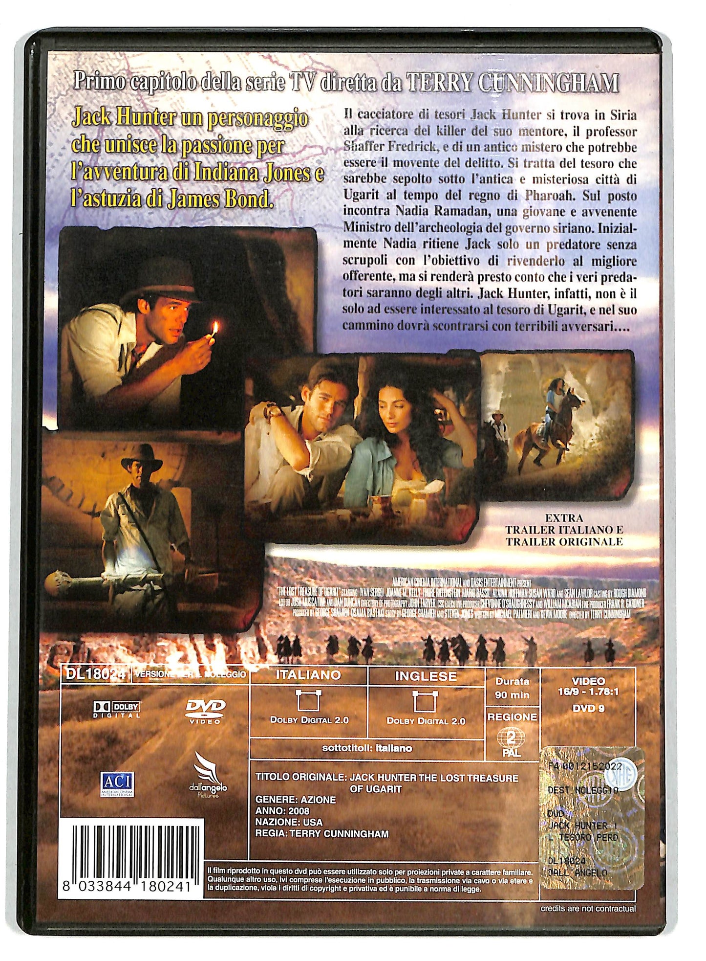 EBOND Jack Hunter e Il Tesoro Perduto Di Ugarit DVD D725217