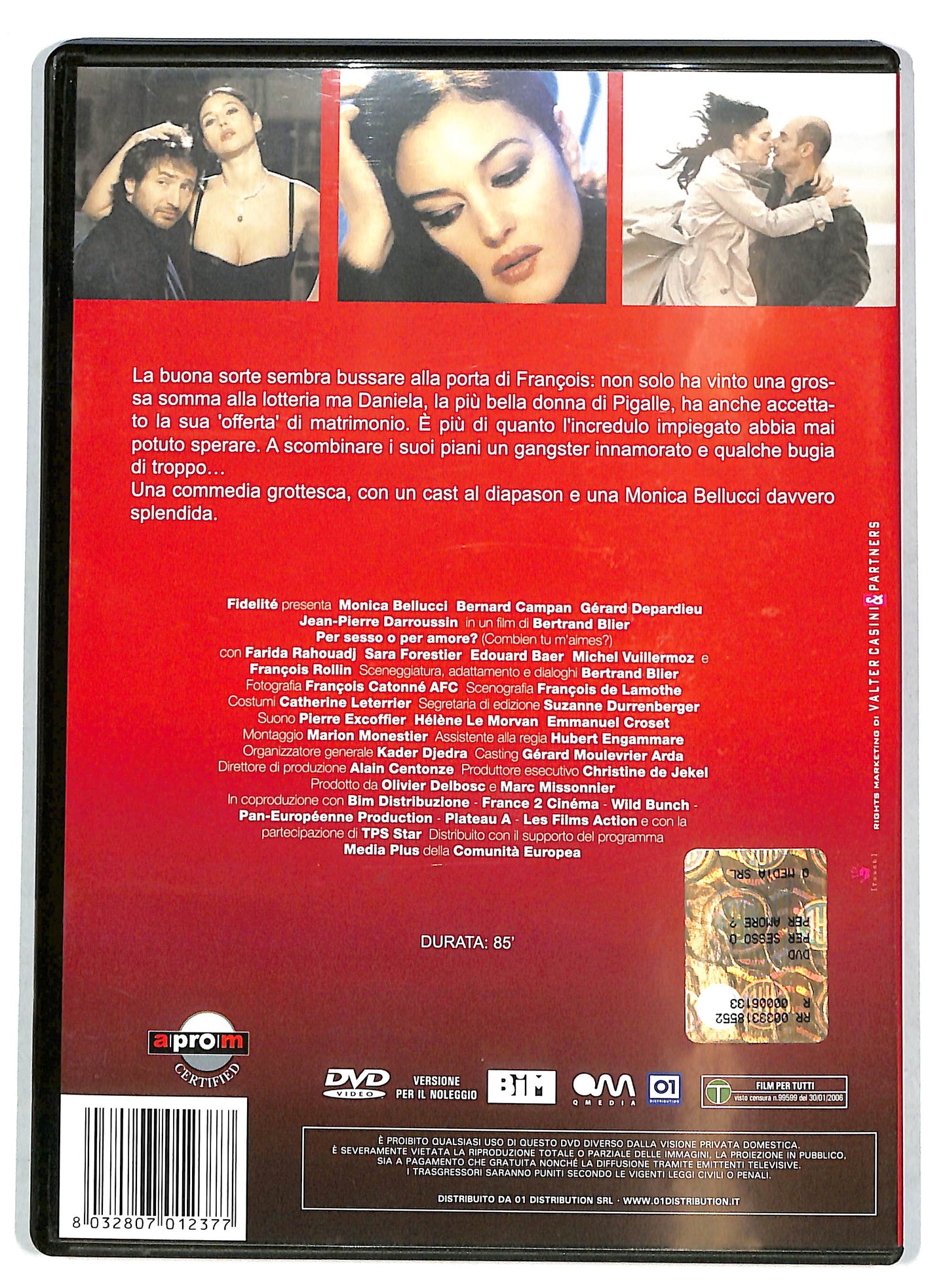 EBOND Per sesso o per amore? DVD D725232