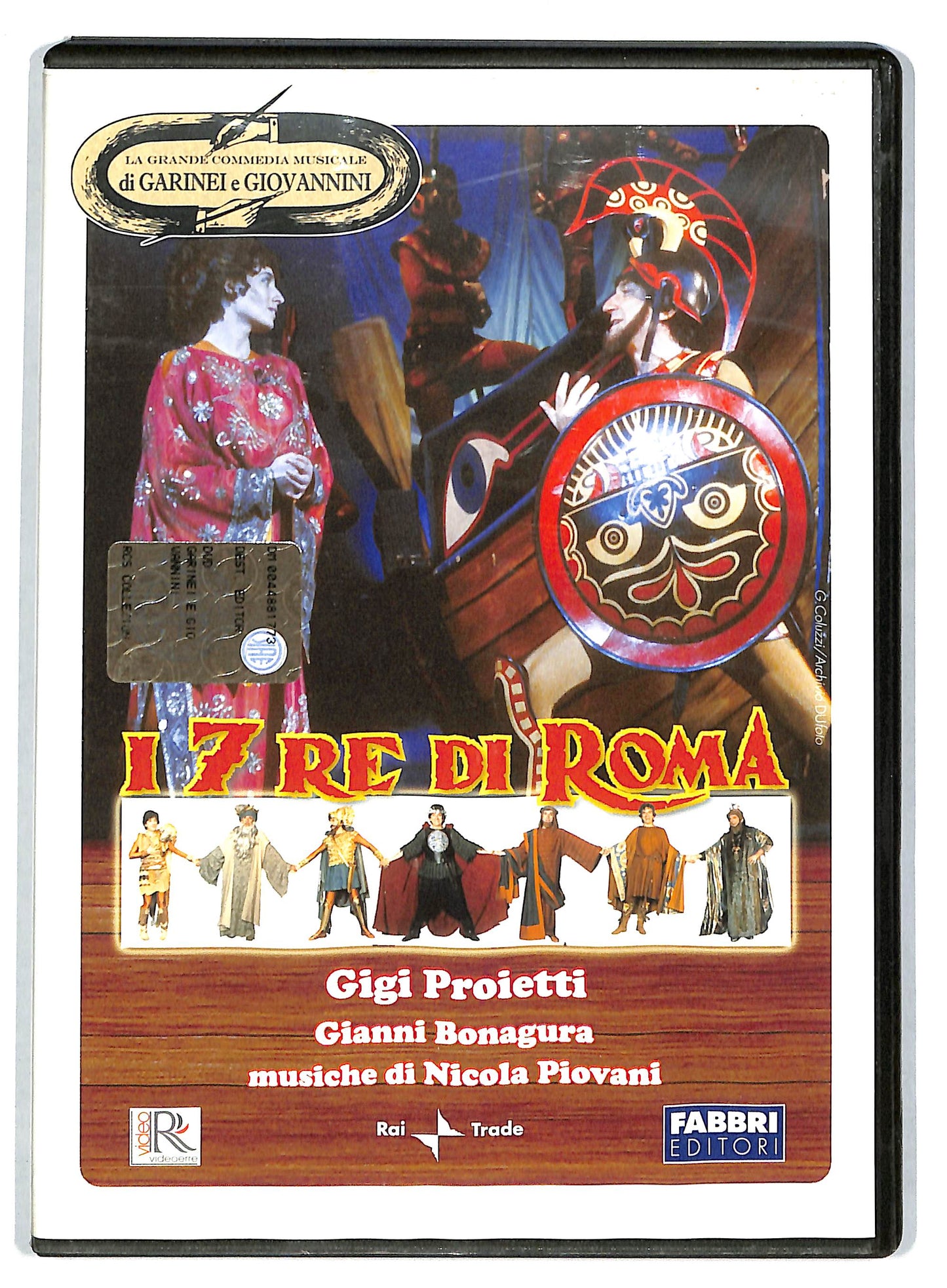 EBOND I 7 Re di Roma EDITORIALE DVD D725314