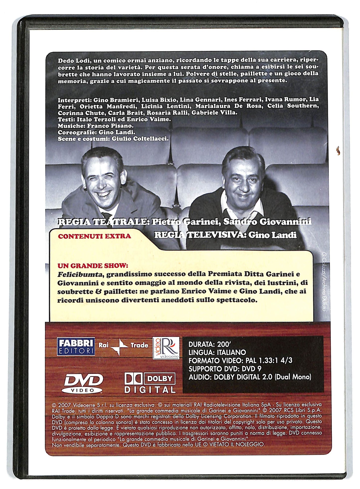 EBOND felicibumta - Prima parte - EDITORIALE DVD D725322