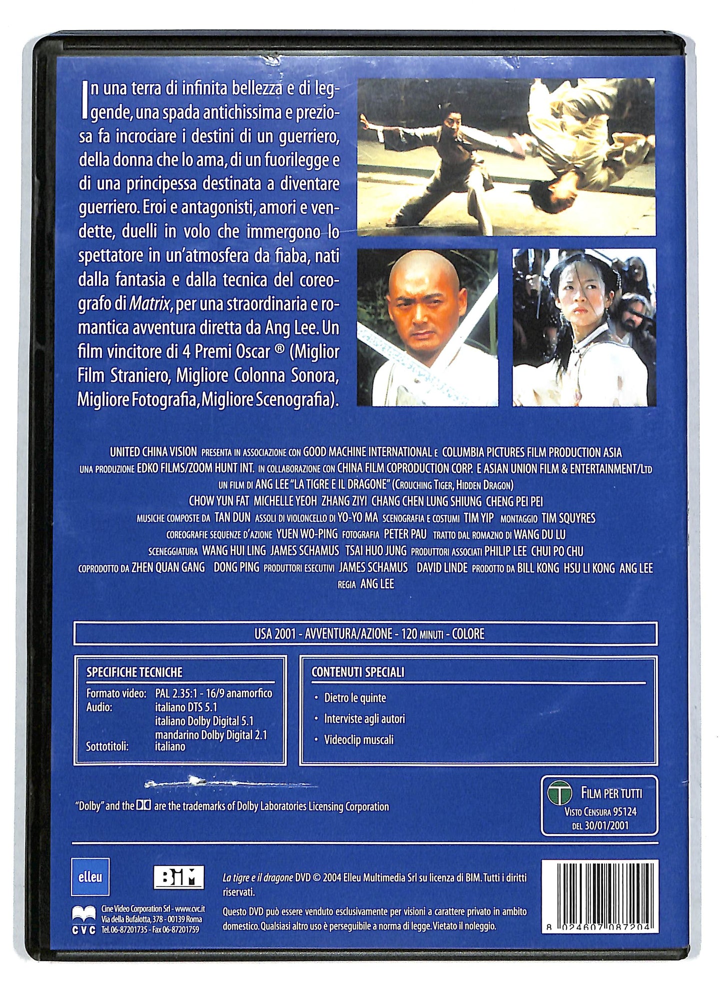 EBOND La tigre e il dragone DVD D725332