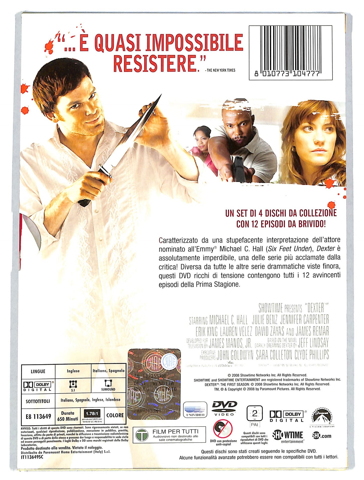 EBOND dexter - la prima stagione DVD D725357