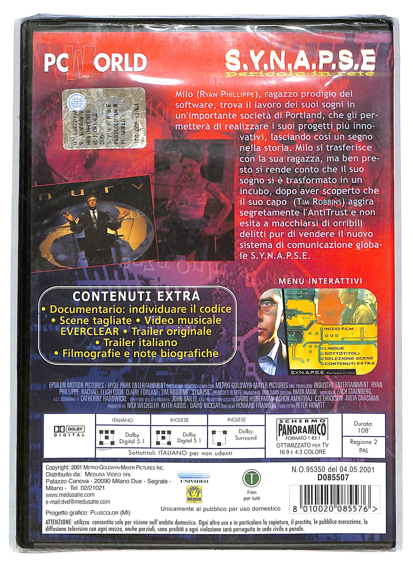 EBOND Synapse DVD D725444