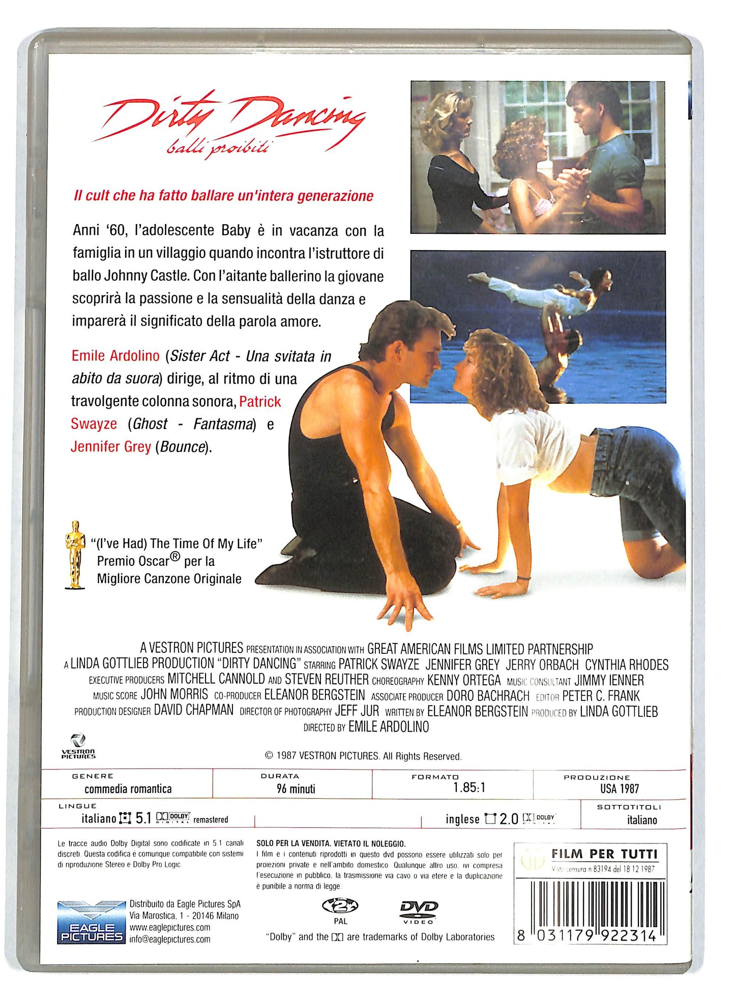 EBOND Dirty Dancing - Balli proibiti DVD D725624