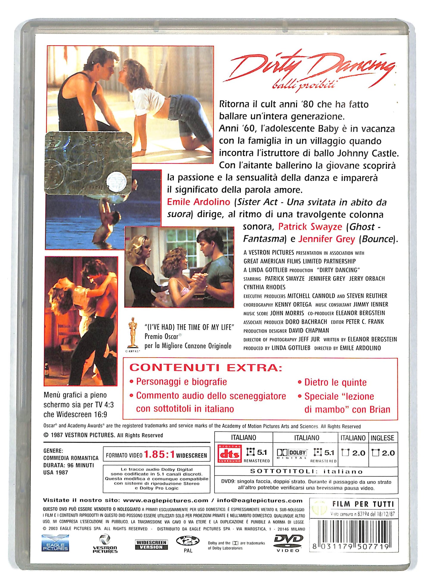 EBOND Dirty Dancing - Balli proibiti DVD D725707