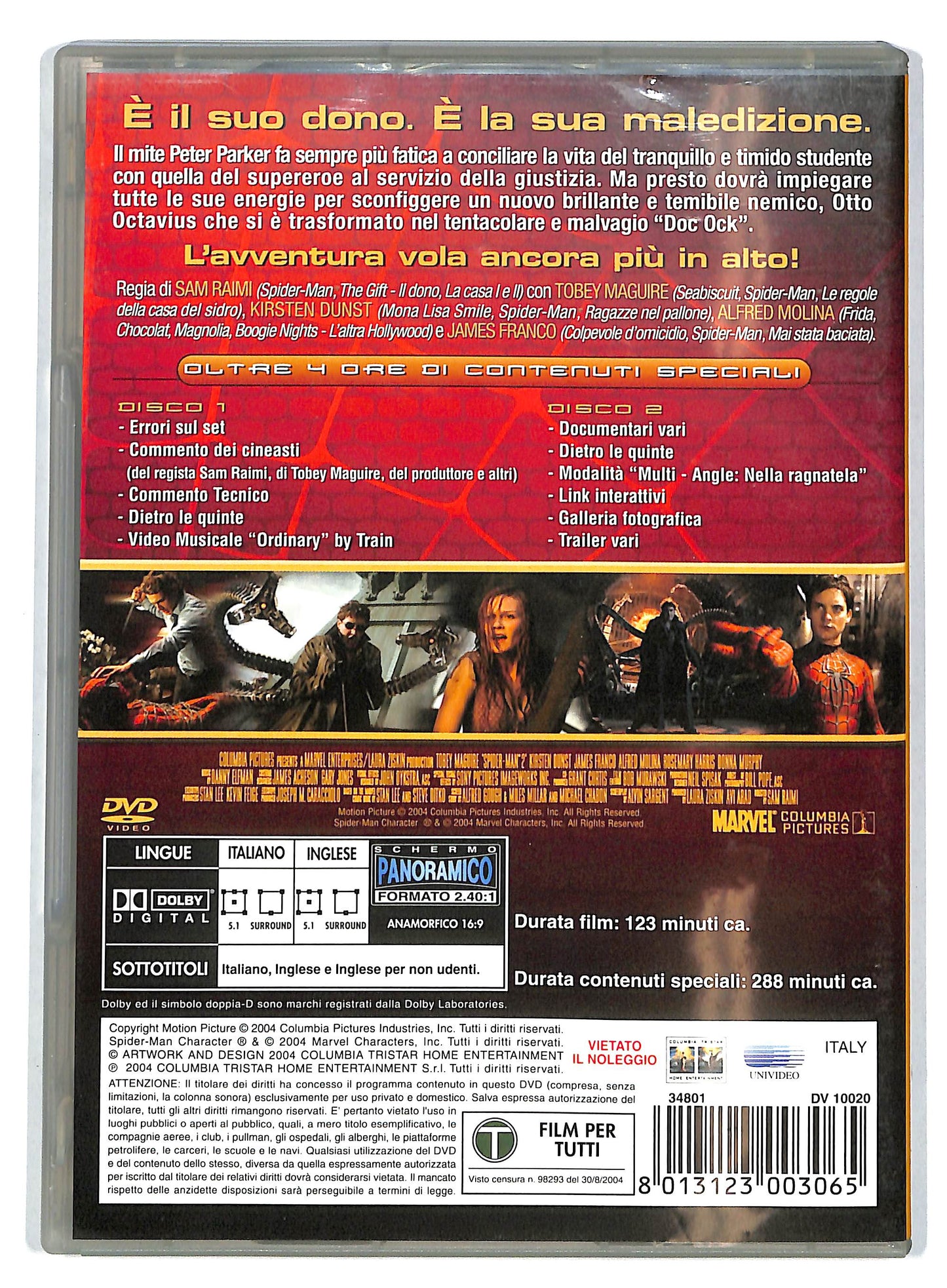 EBOND Spider-Man 2 (2 dischi) DVD D725708