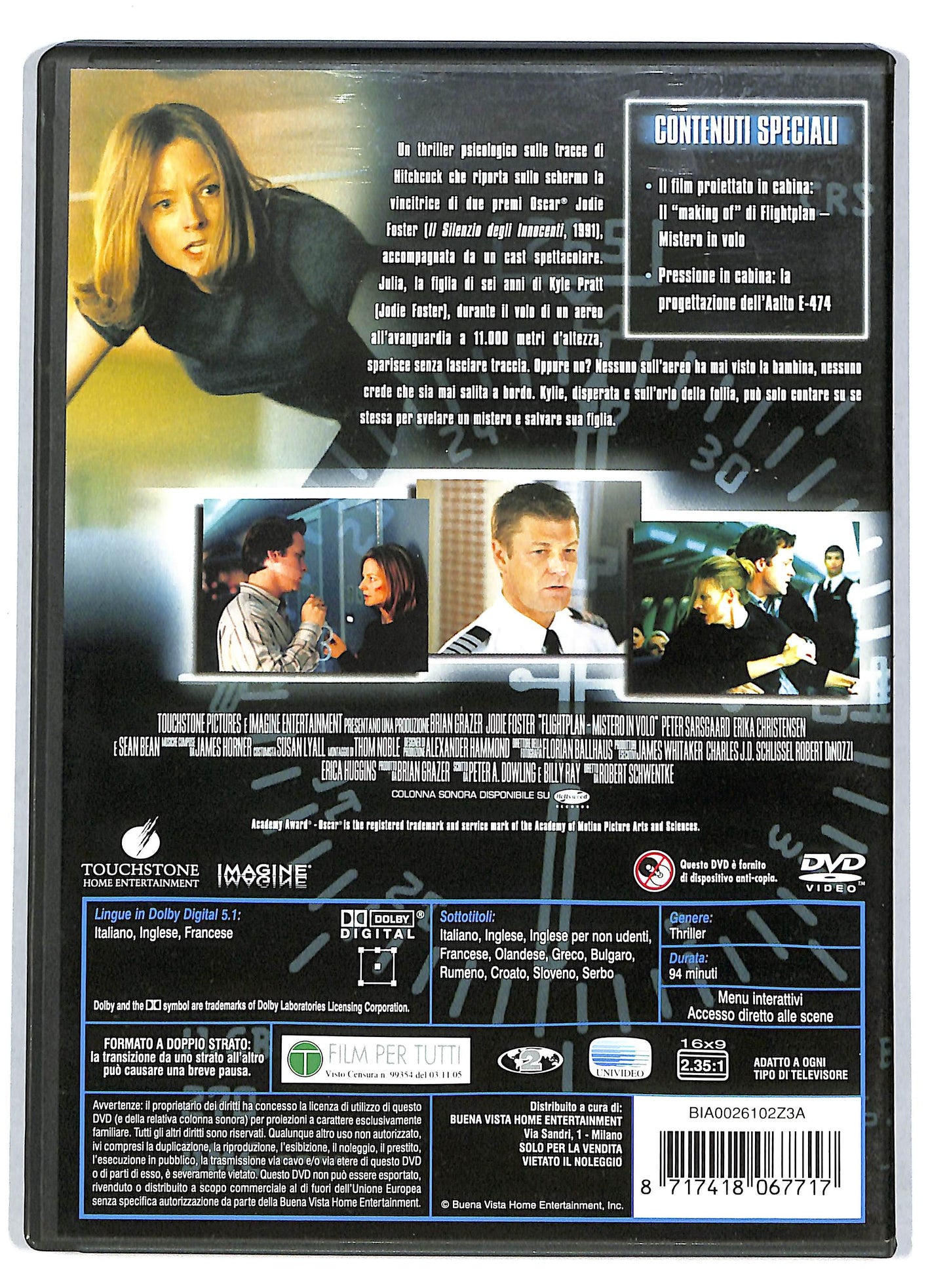 EBOND Flightplan - Mistero In Volo DVD D725837
