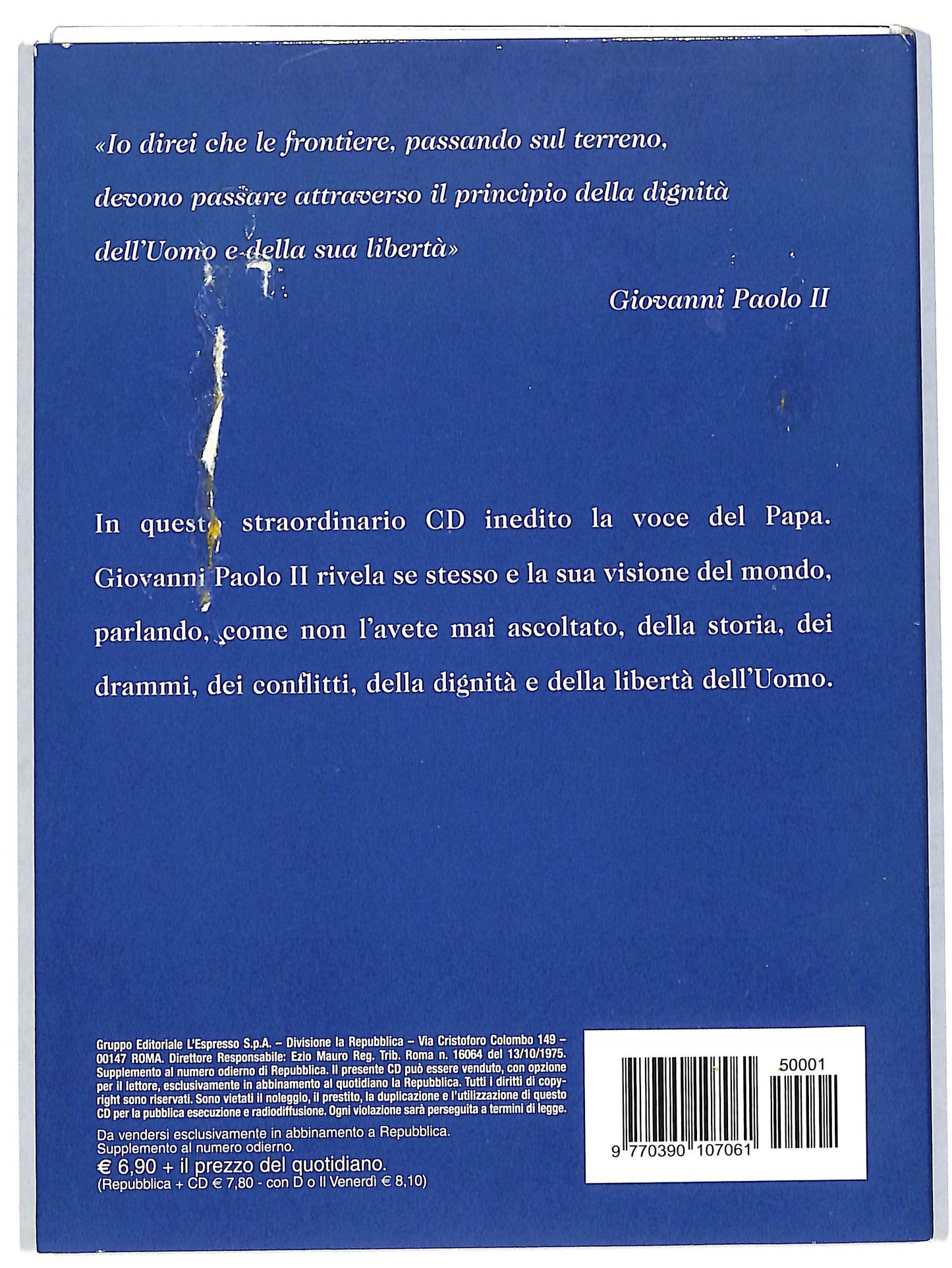 EBOND Giovanni Paolo II Intervista Sulla Storia Di Jas Gawronski Editoriale DVD D725863
