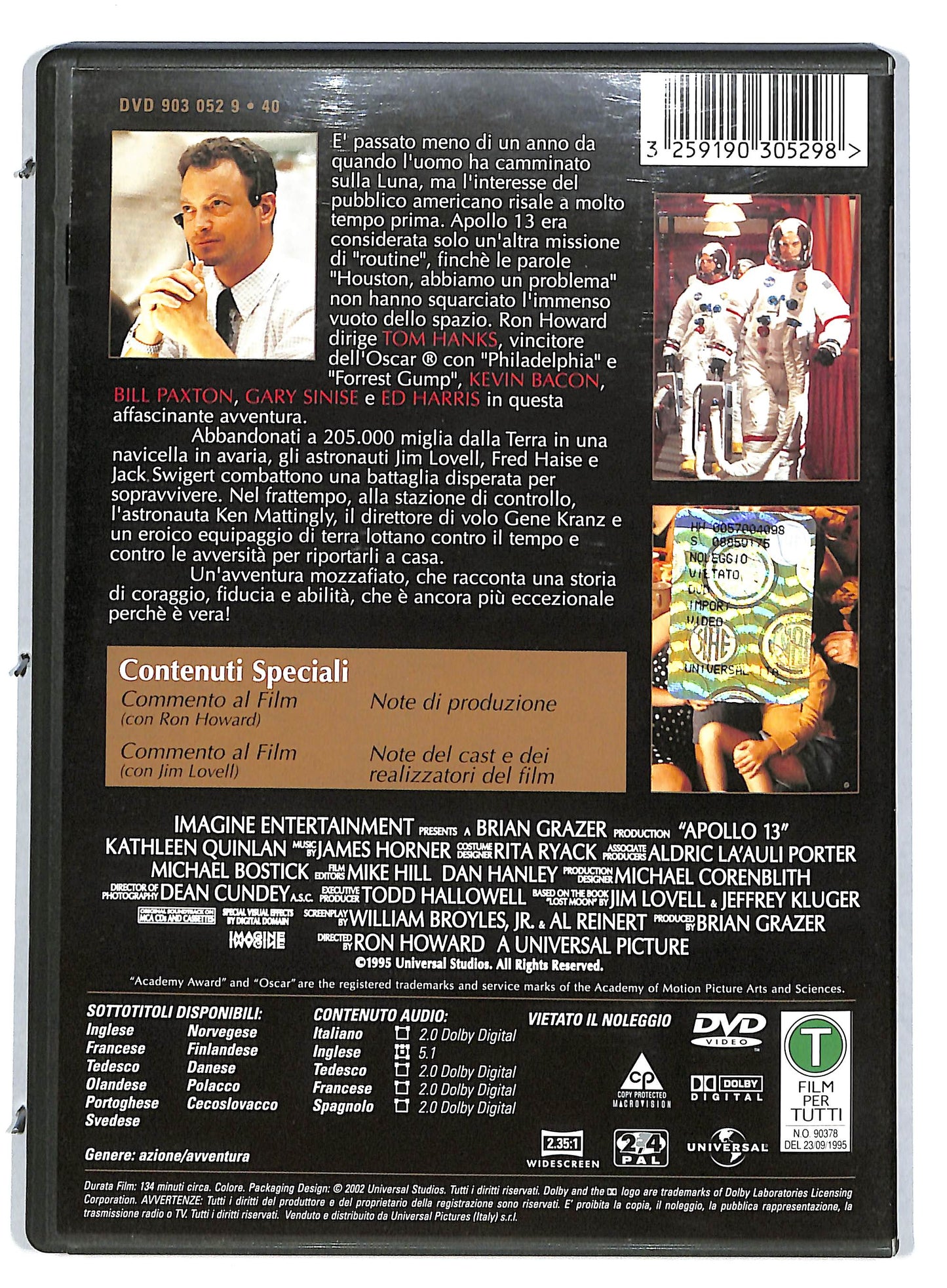 EBOND Apollo 13 DVD D726013