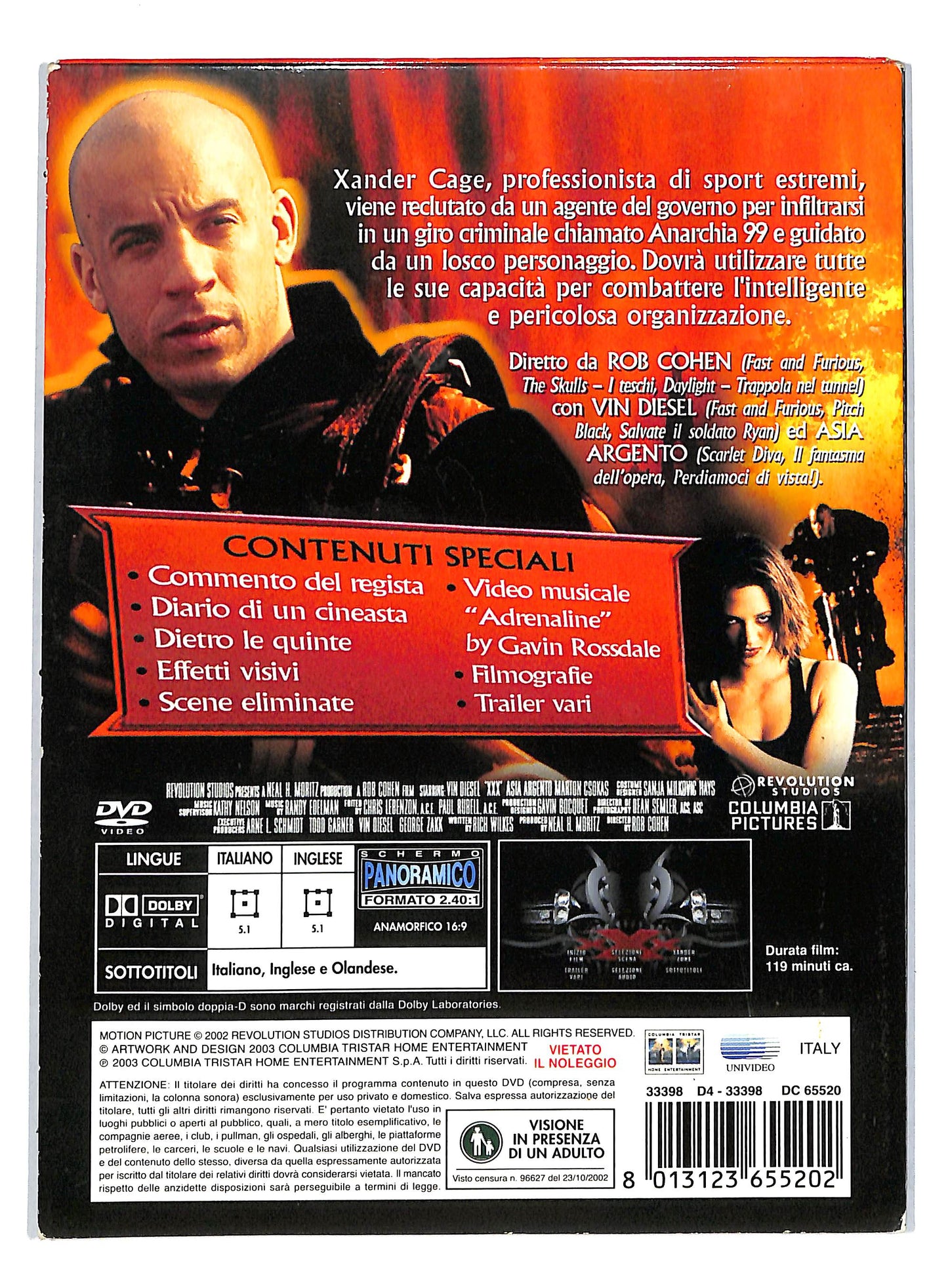 EBOND xXx - Digipack DVD DIGIPACK D726015