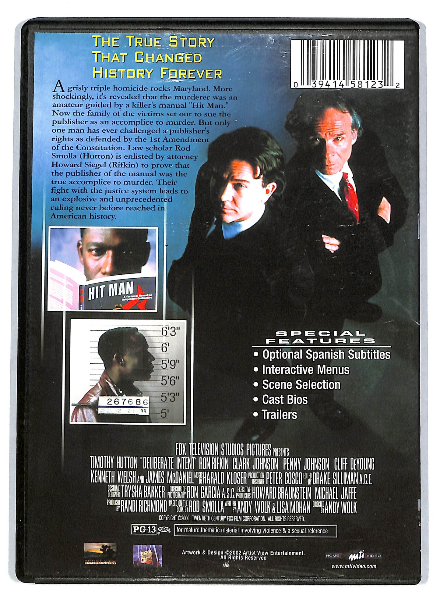 EBOND Deliberate Intent - no ita DVD D726017