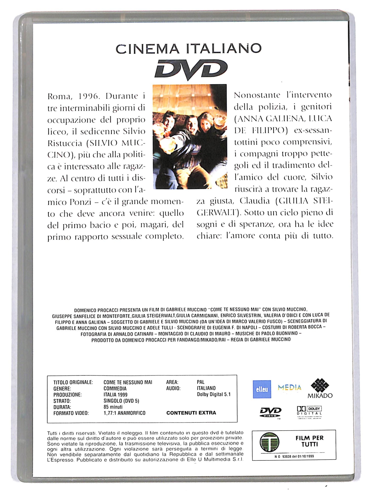 EBOND Come te nessuno mai EDITORIALE DVD D726214