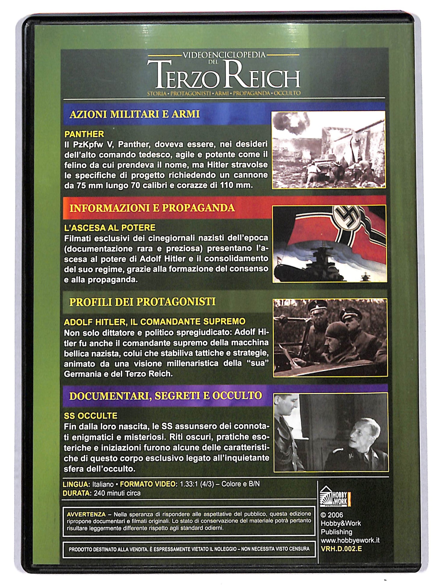 EBOND Videoenciclopedia del Terzo Reich - Volume 2 EDITORIALE DVD D726245
