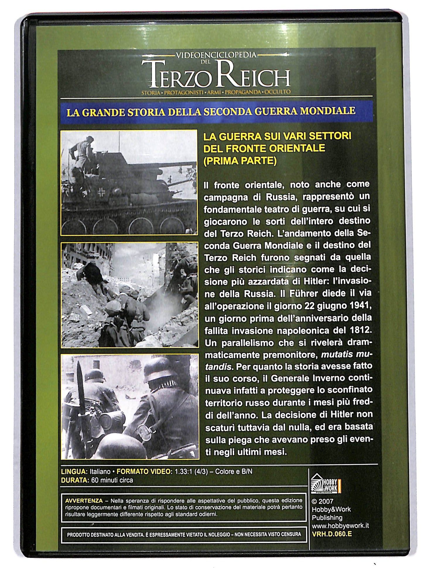 EBOND Videoenciclopedia del Terzo Reich Vol 60 EDITORIALE DVD D726259