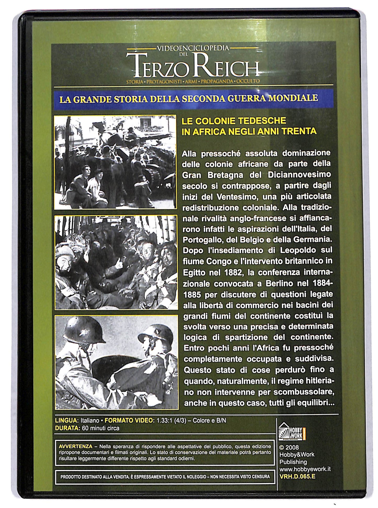 EBOND Videoenciclopedia del Terzo Reich Vol 65 EDITORIALE DVD D726314
