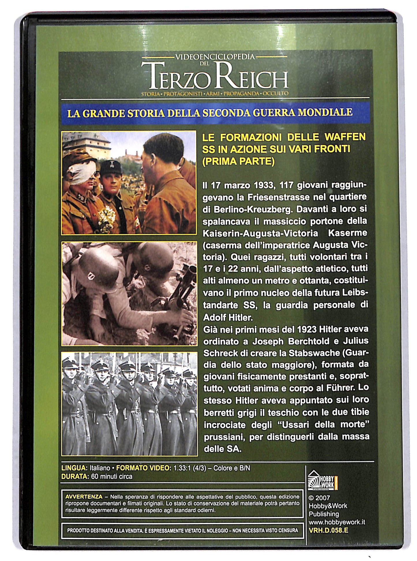 EBOND Videoenciclopedia del Terzo Reich Vol 58 EDITORIALE DVD D726315