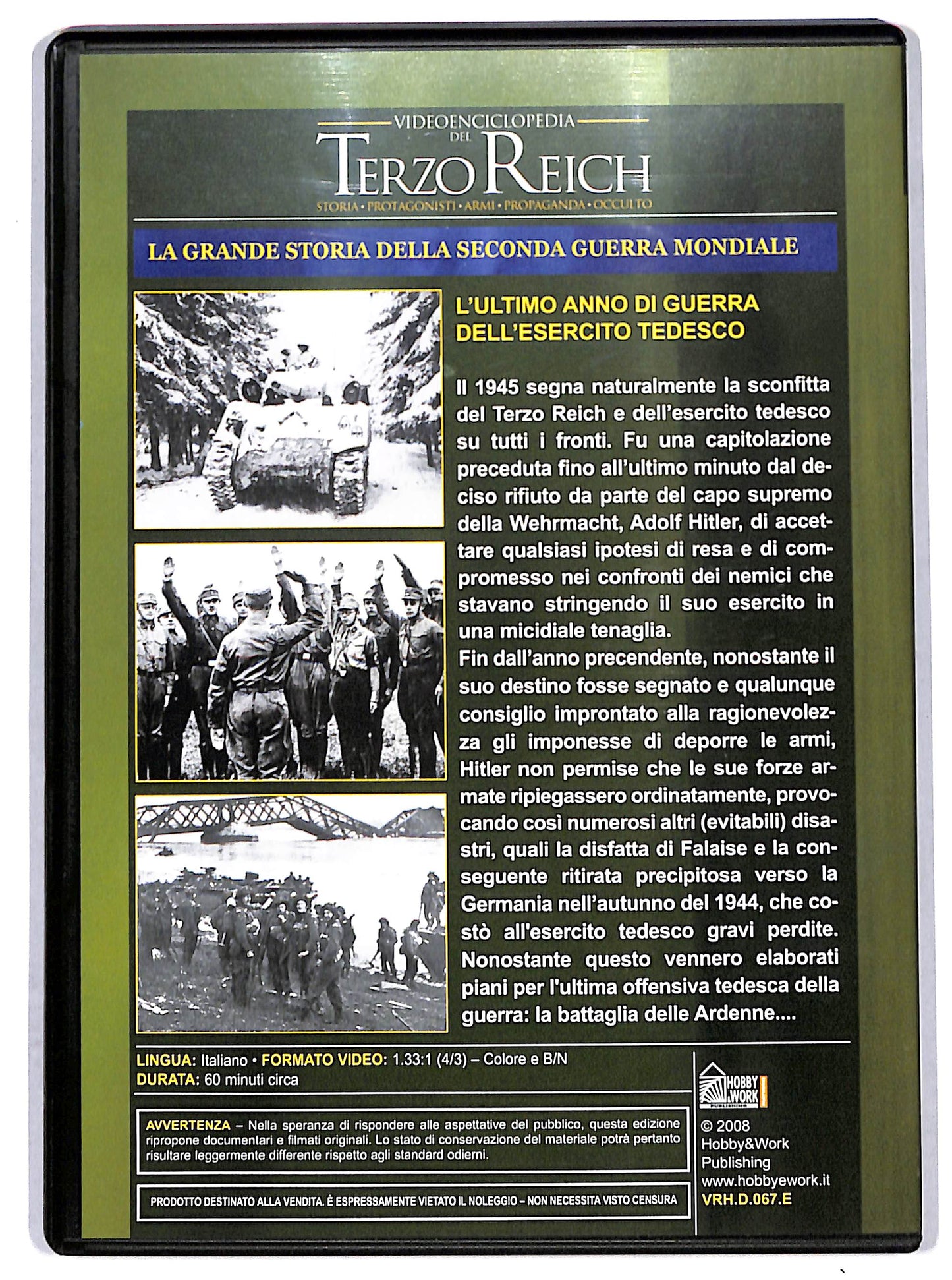 EBOND Videoenciclopedia del Terzo Reich Vol 67 EDITORIALE DVD D726323