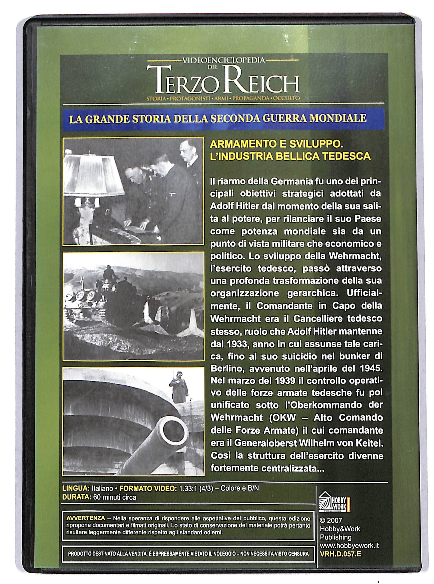 EBOND Videoenciclopedia del Terzo Reich Vol 57 EDITORIALE DVD D726347