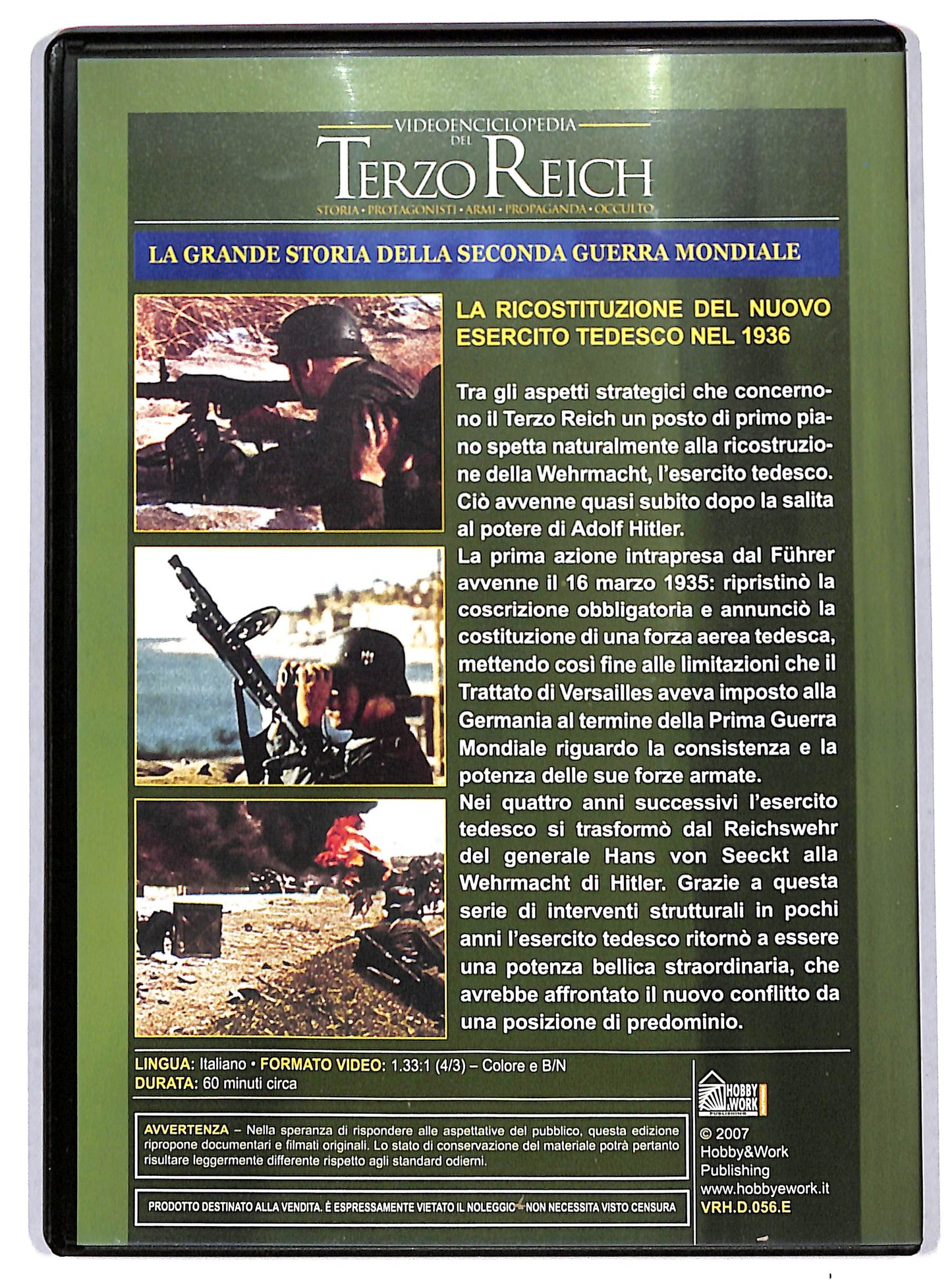 EBOND Videoenciclopedia del Terzo Reich Vol 56 EDITORIALE DVD D726348